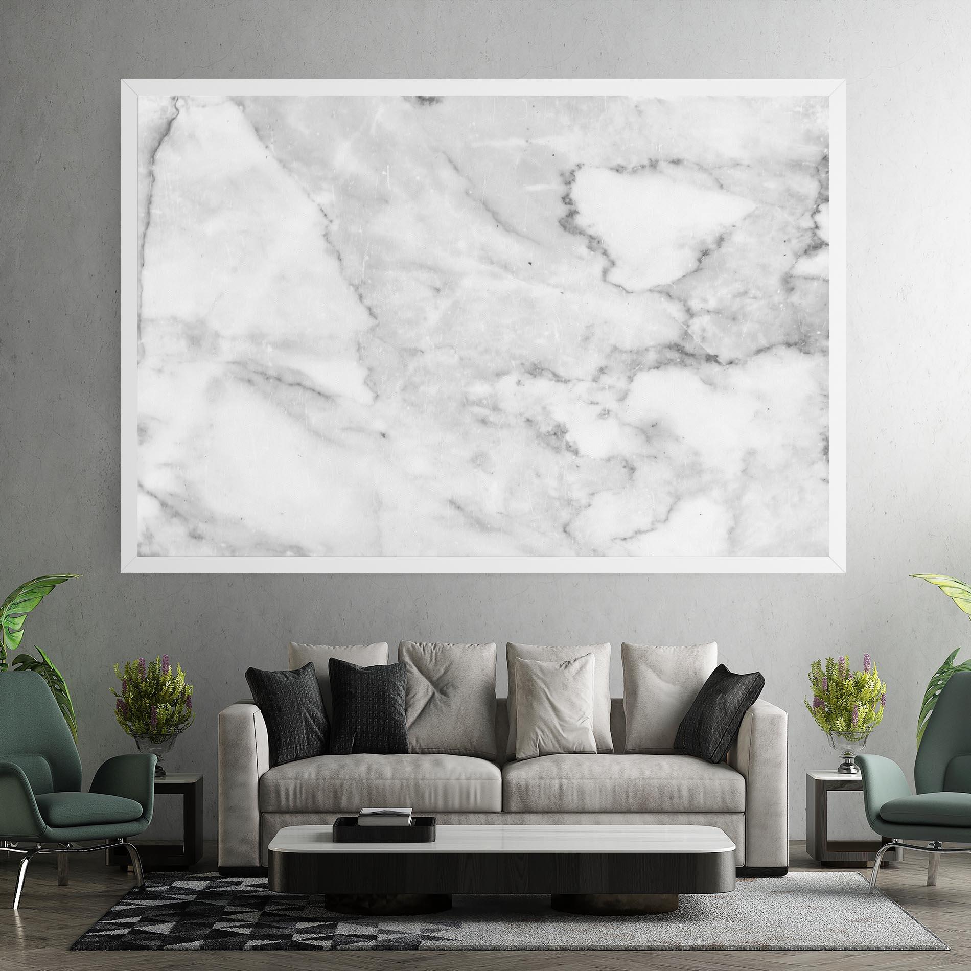 Tablou Canvas Marble Light Grey mockup 7