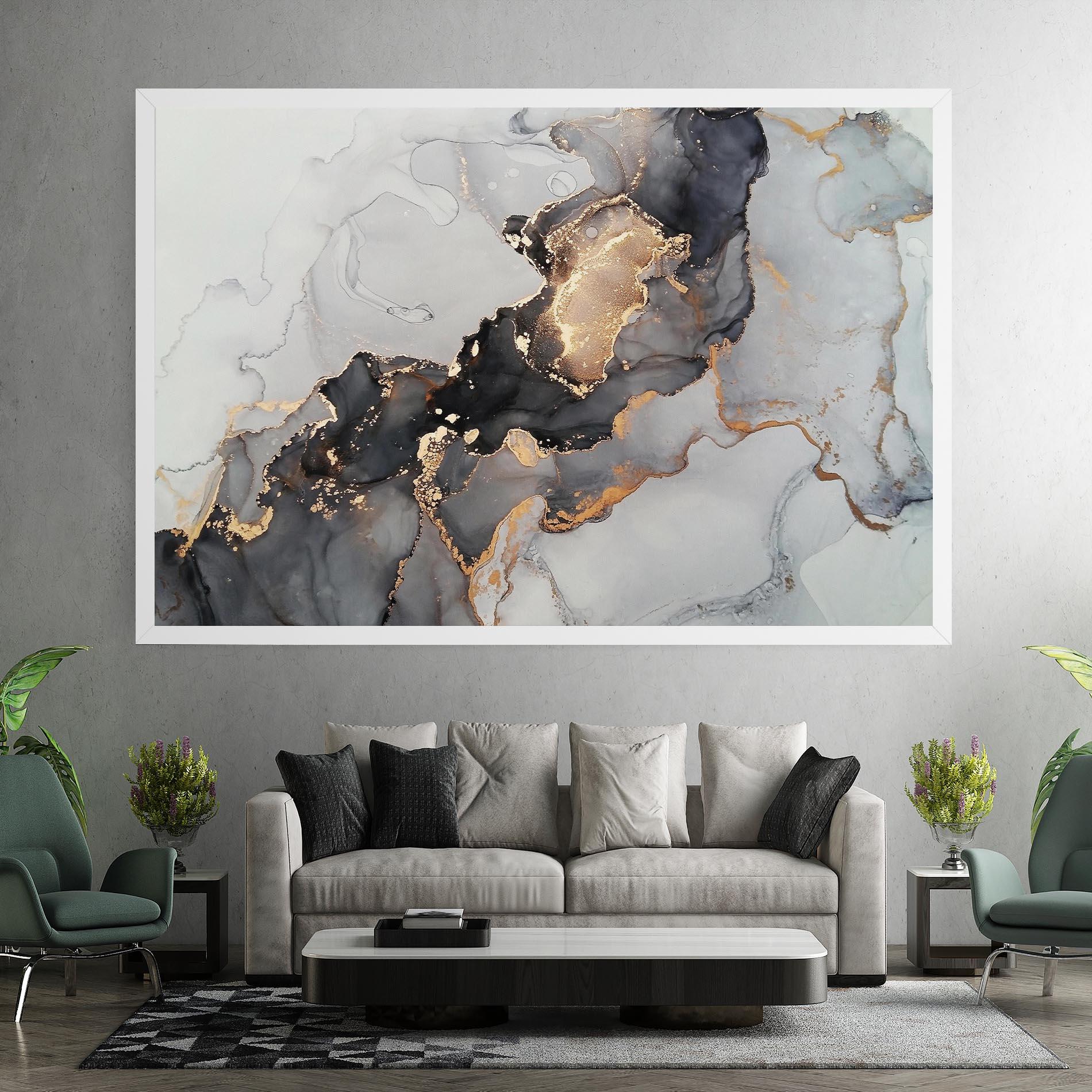 Tablou Canvas Marble Shades mockup 7