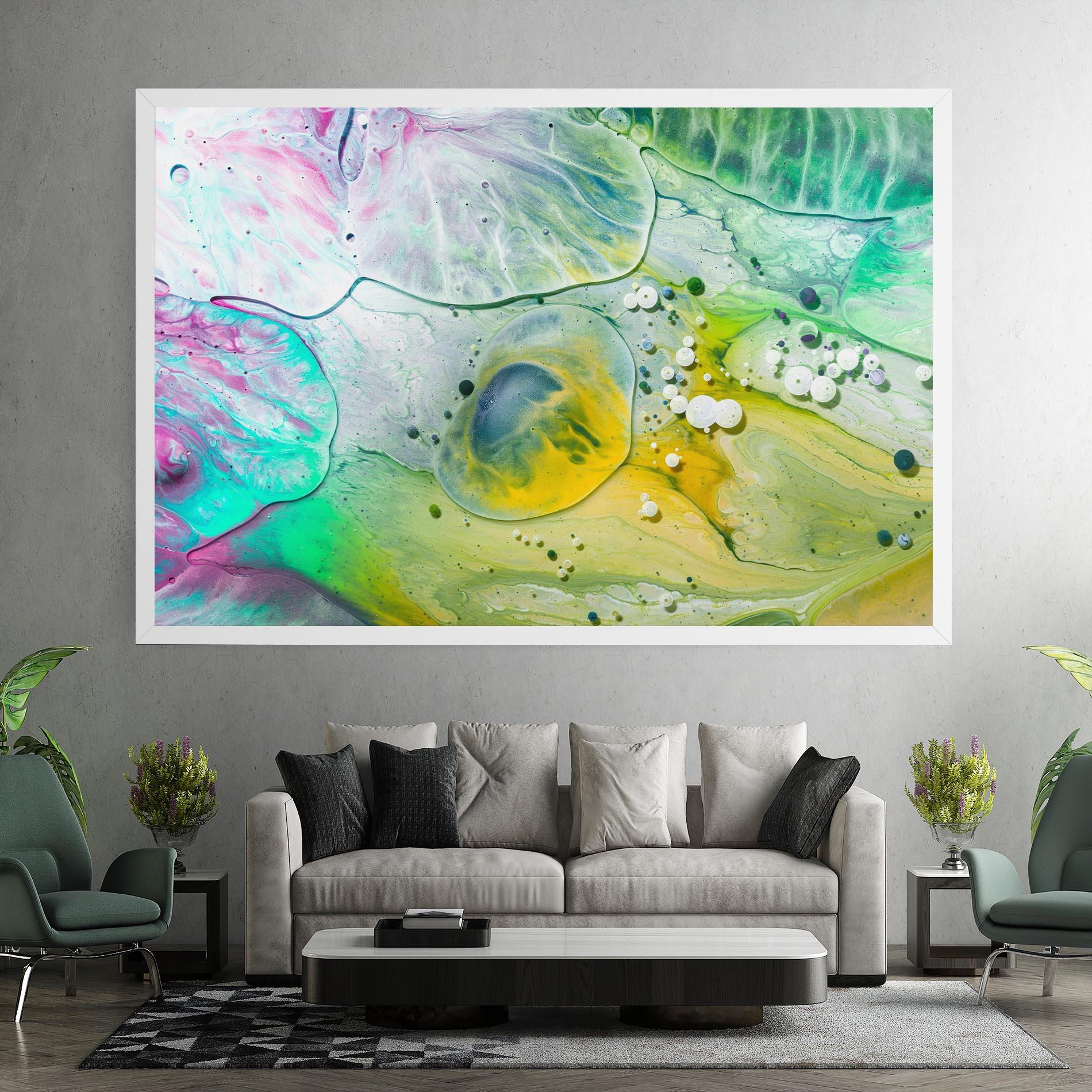 Tablou Canvas Mix Color Ink mockup 7