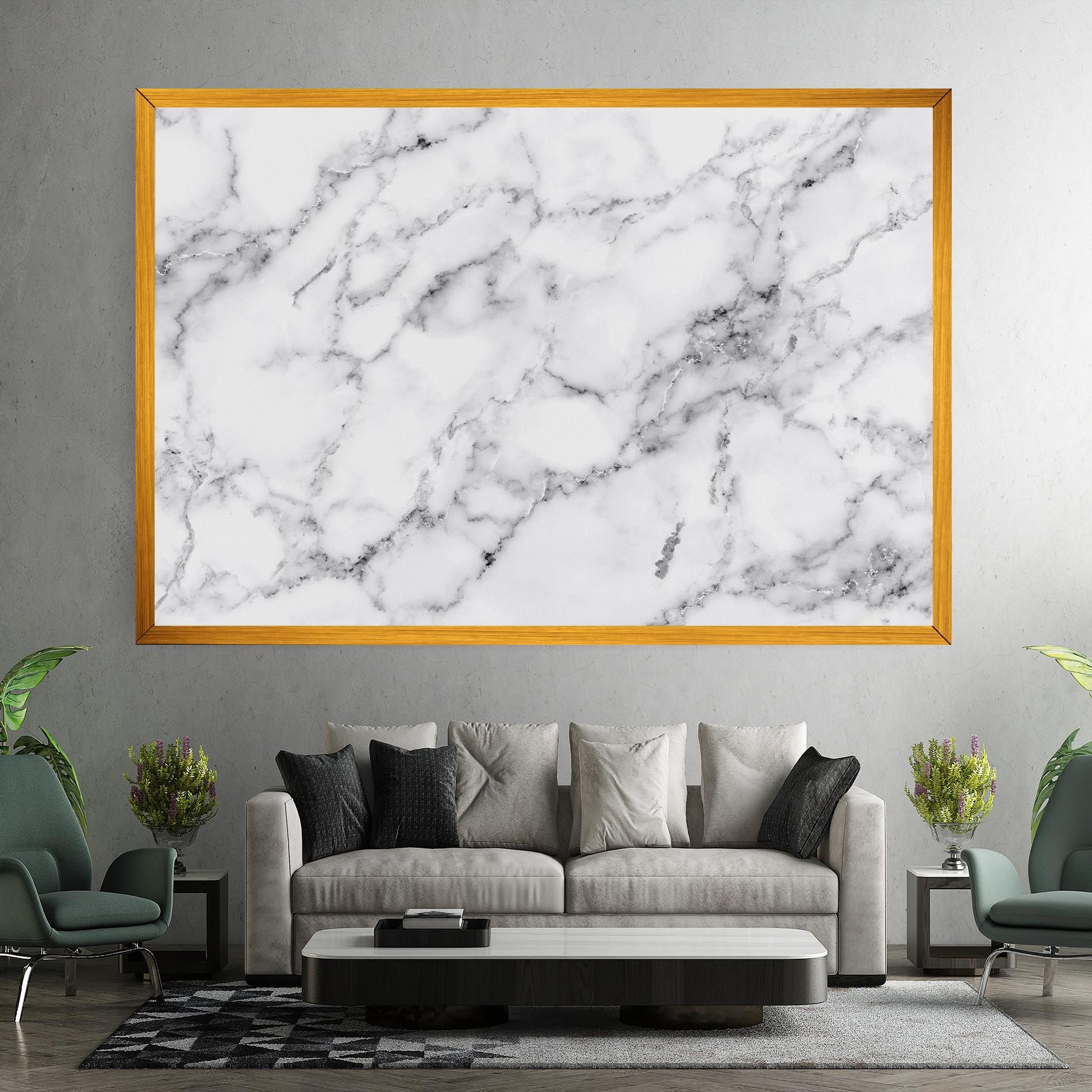 Basic White Marble mockup 7