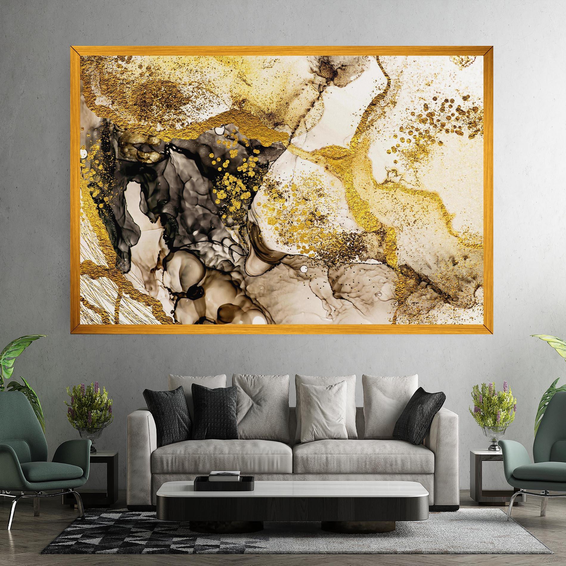 Tablou Canvas Golden Sand mockup 7