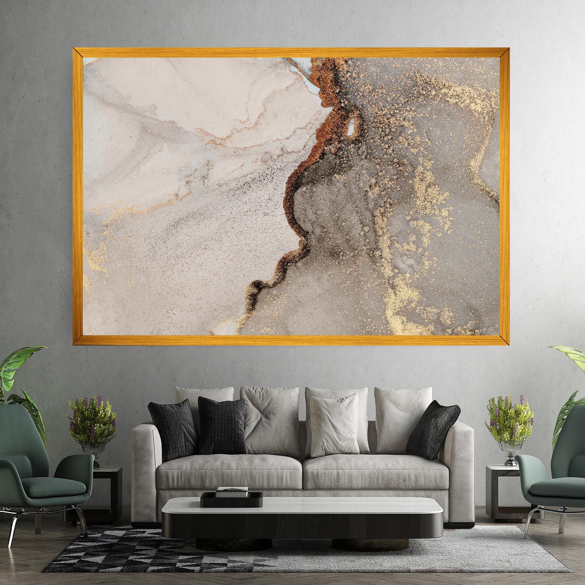Grey Gold Marble Gigapixel Art Scale 0_50x mockup 7