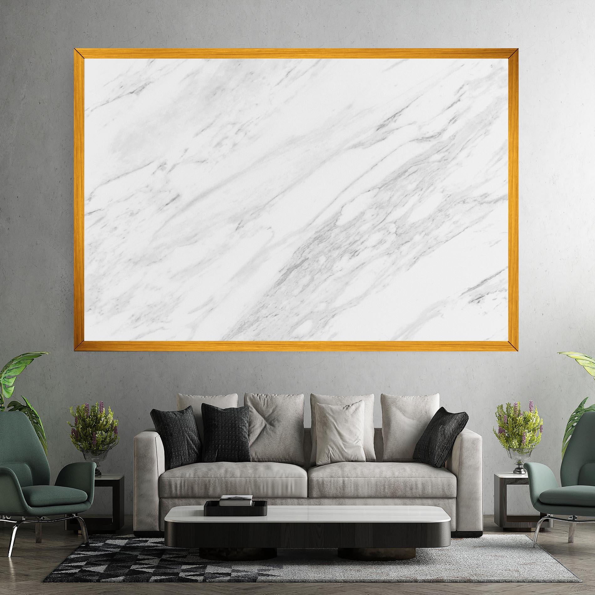 Tablou Canvas Light Grey Marble mockup 7
