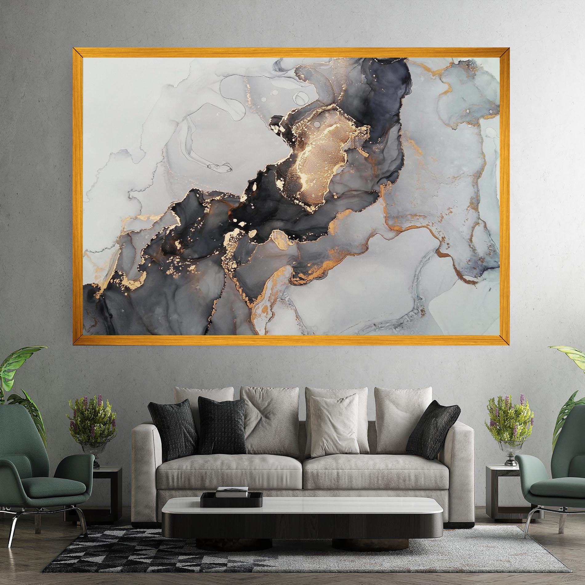 Tablou Canvas Marble Shades mockup 7