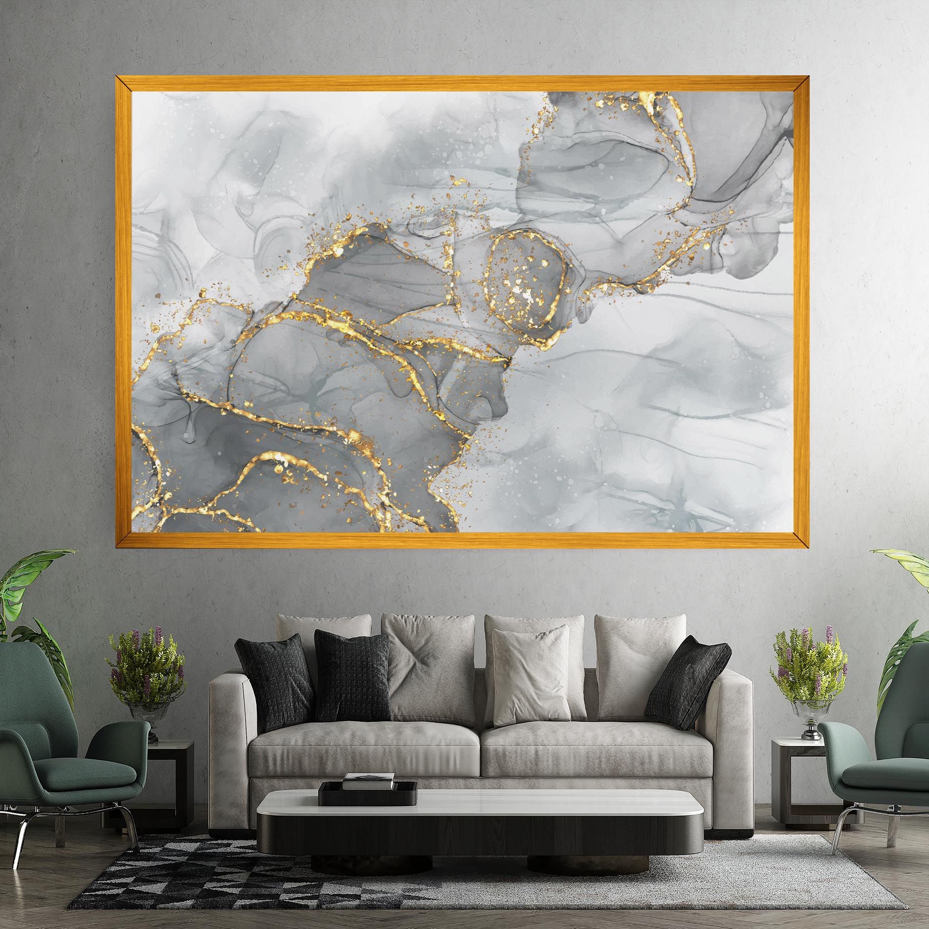 White Ink Marble mockup 7