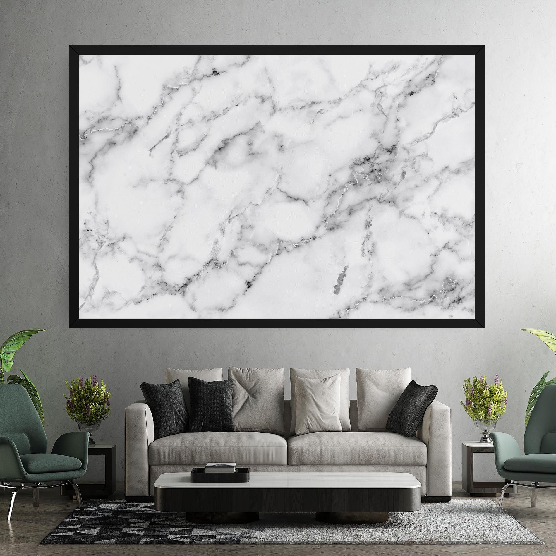 Basic White Marble mockup 7
