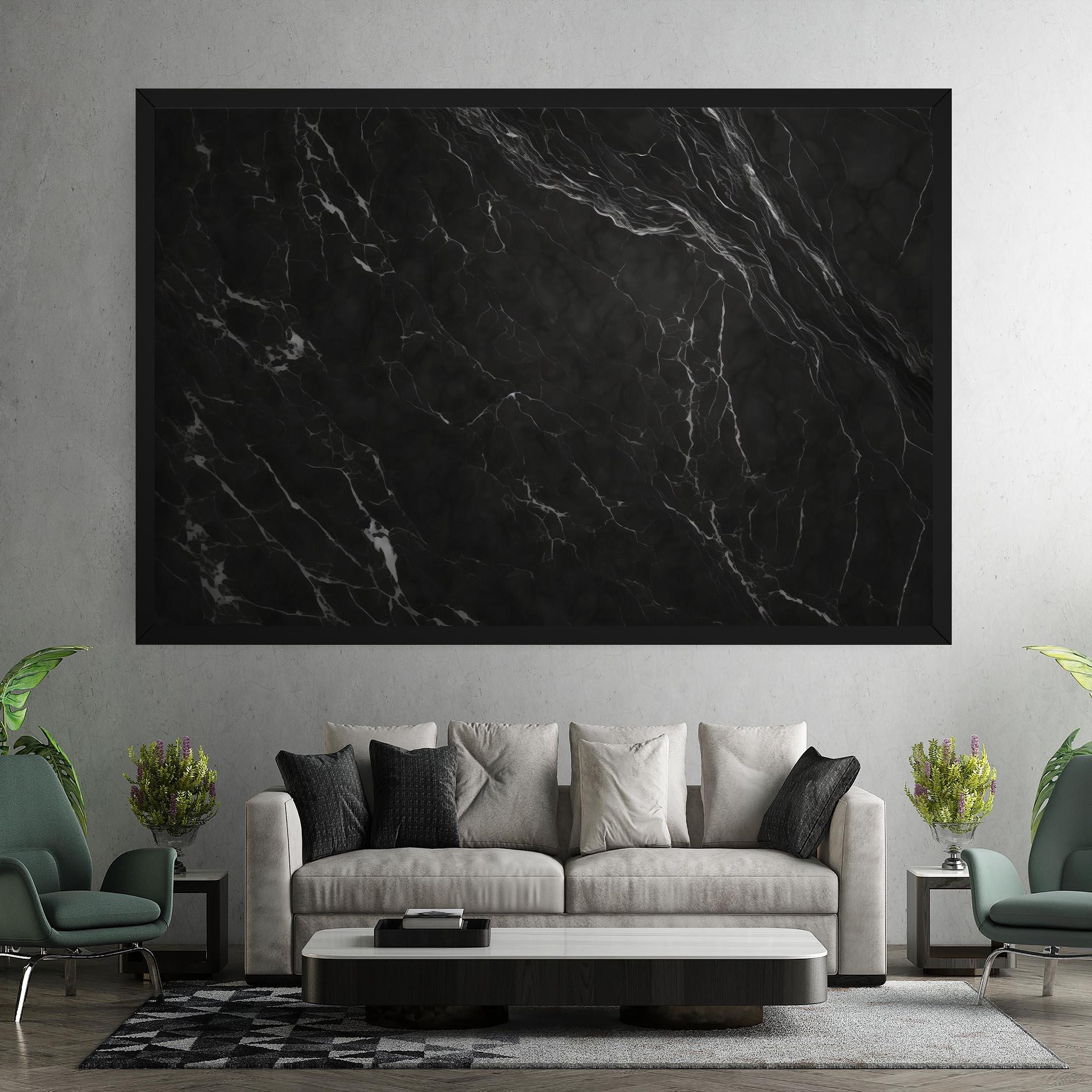 Tablou Canvas Black Marble mockup 7