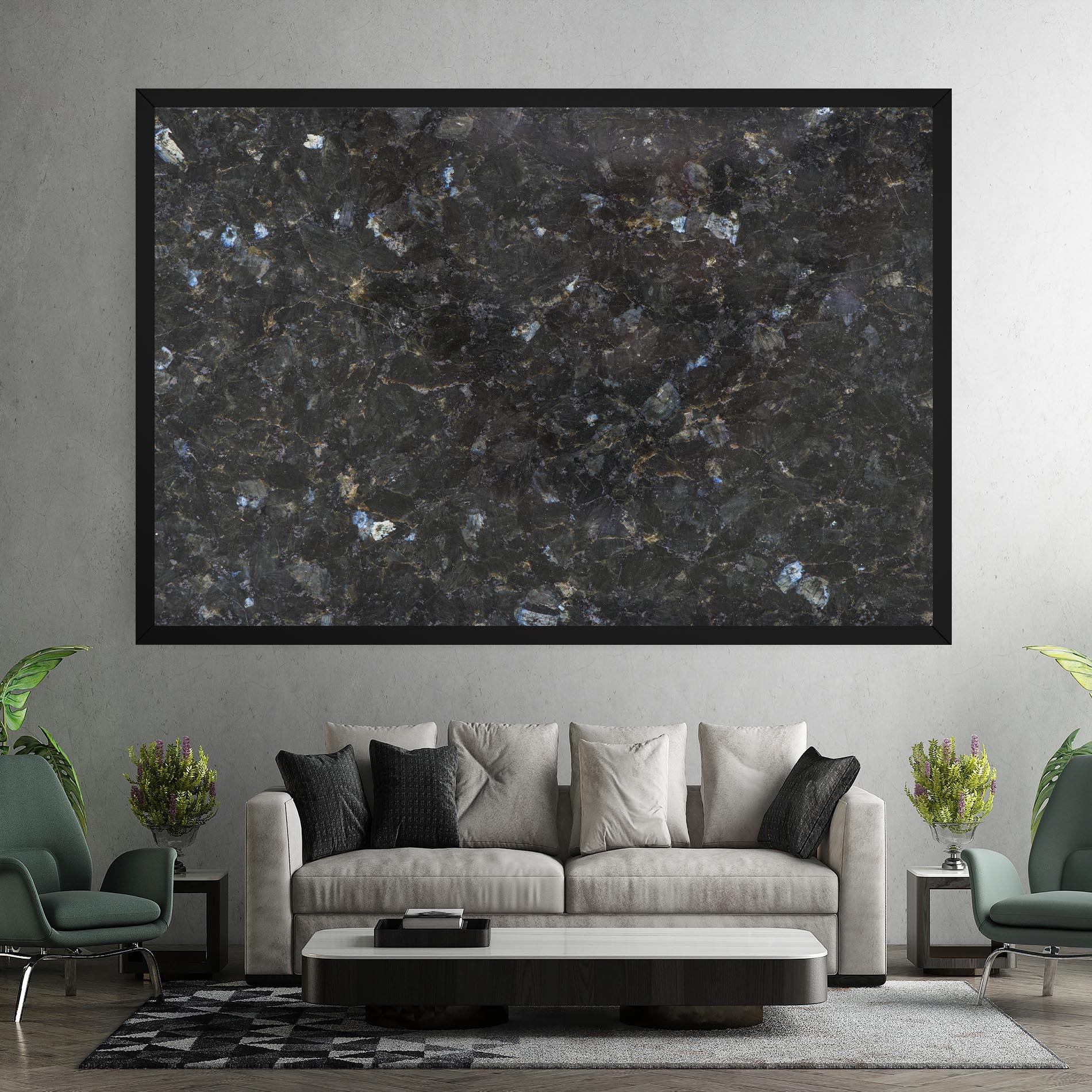 Tablou Canvas Dark Grey Marble mockup 7