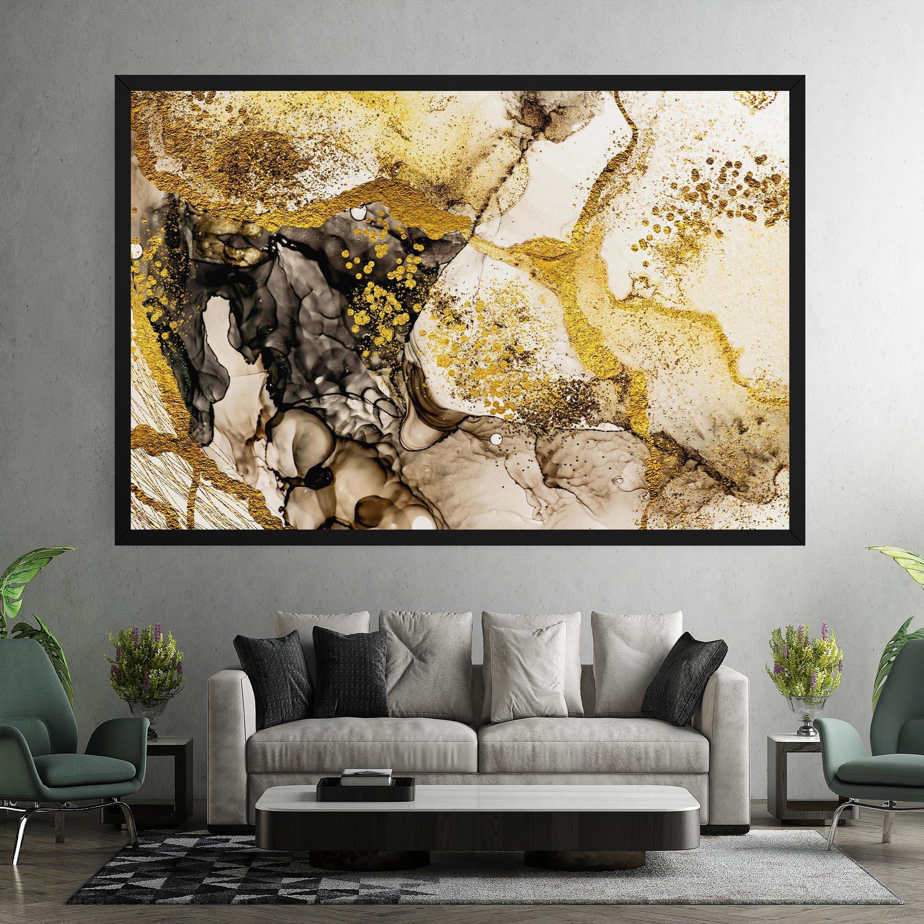 Tablou Canvas Golden Sand mockup 7