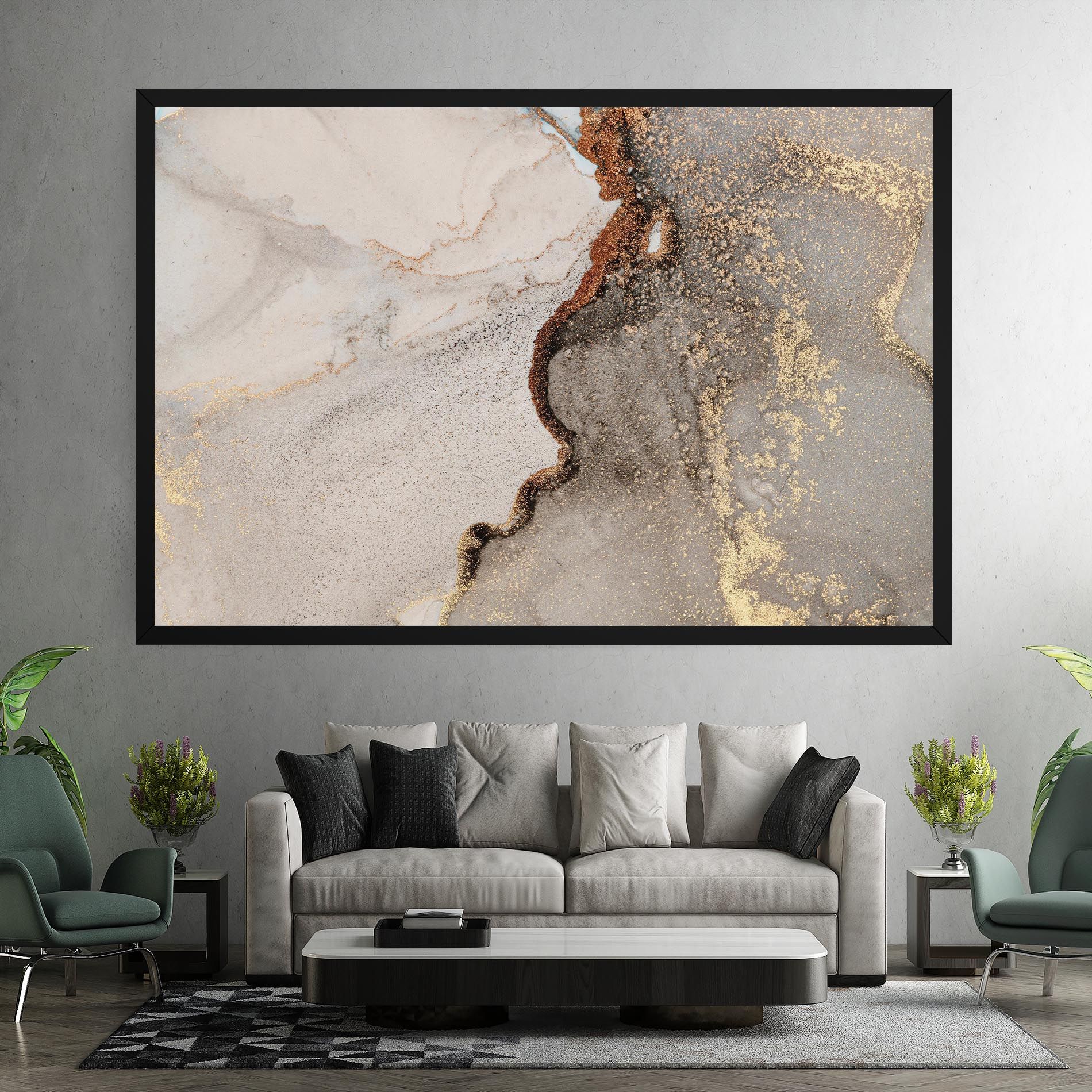 Grey Gold Marble Gigapixel Art Scale 0_50x mockup 7