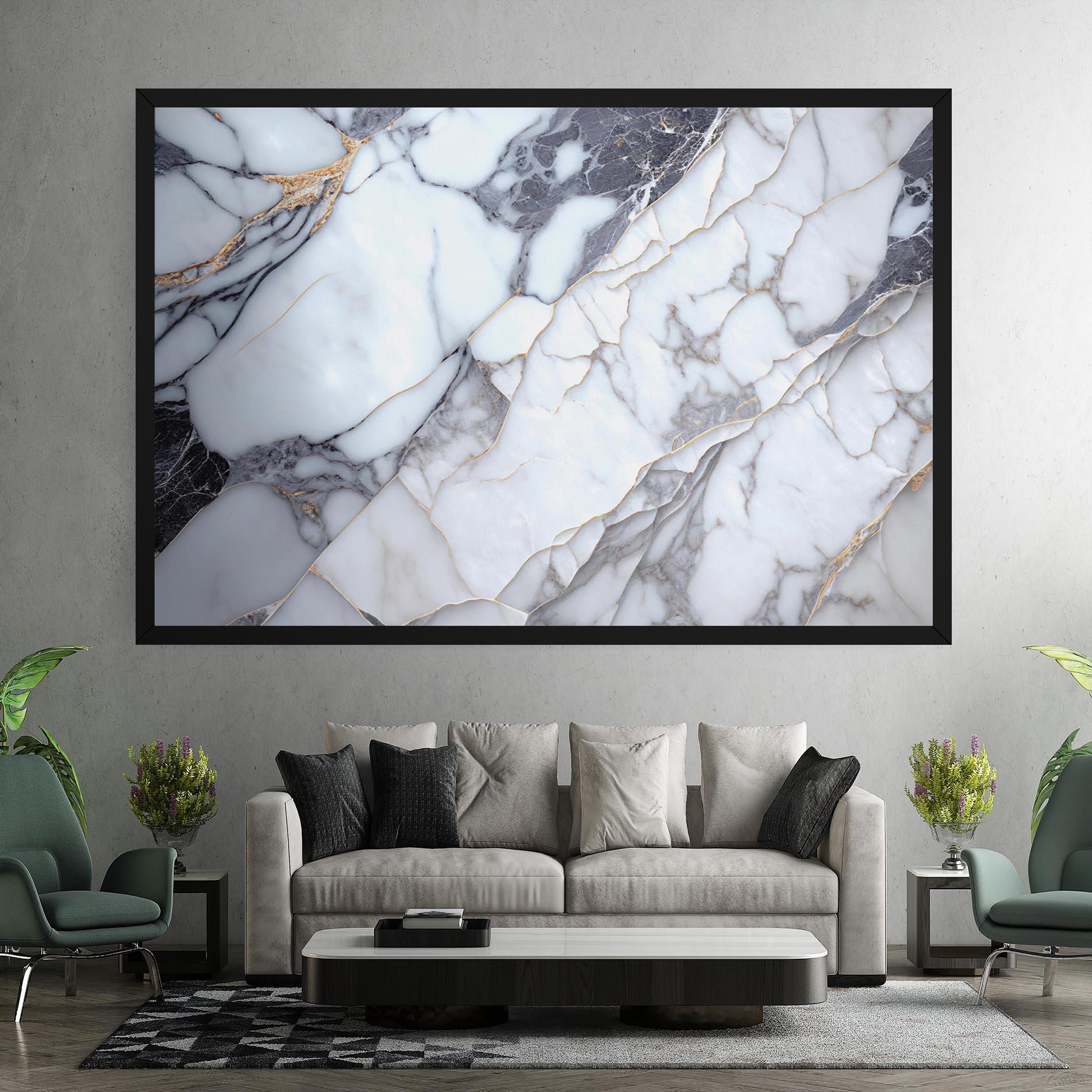 Tablou Canvas Marble Glass mockup 7