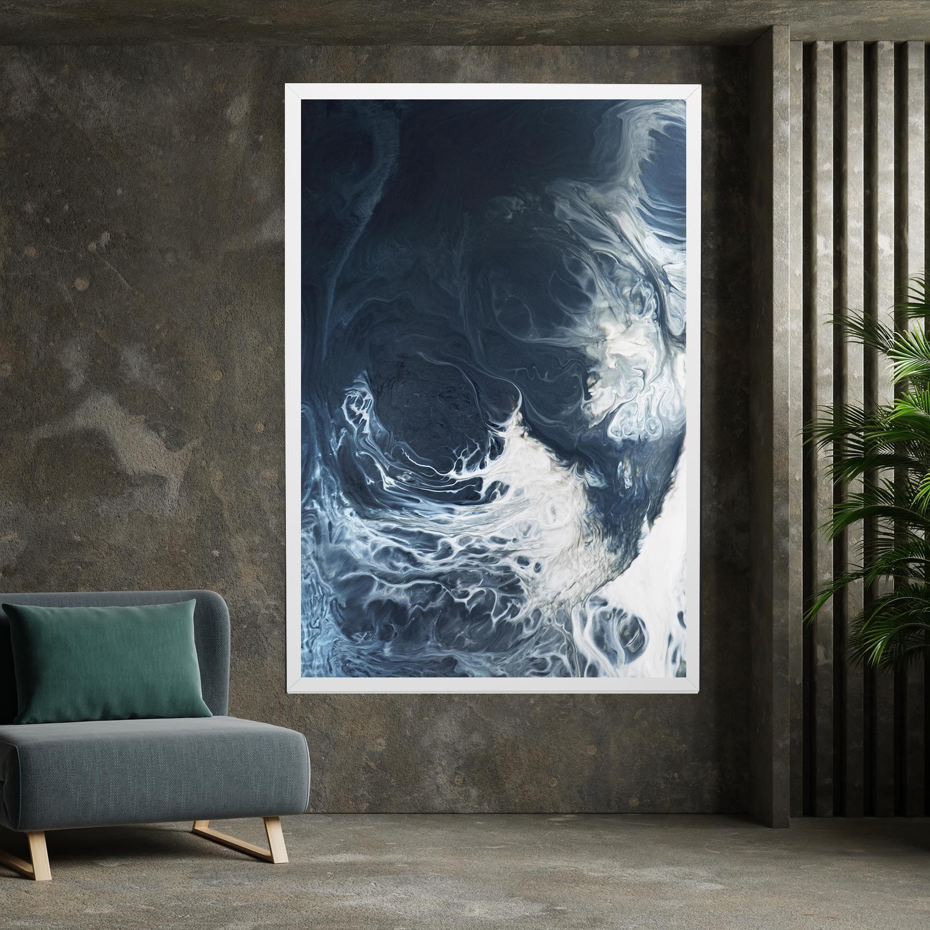 Dark Blue Wave mockup 7