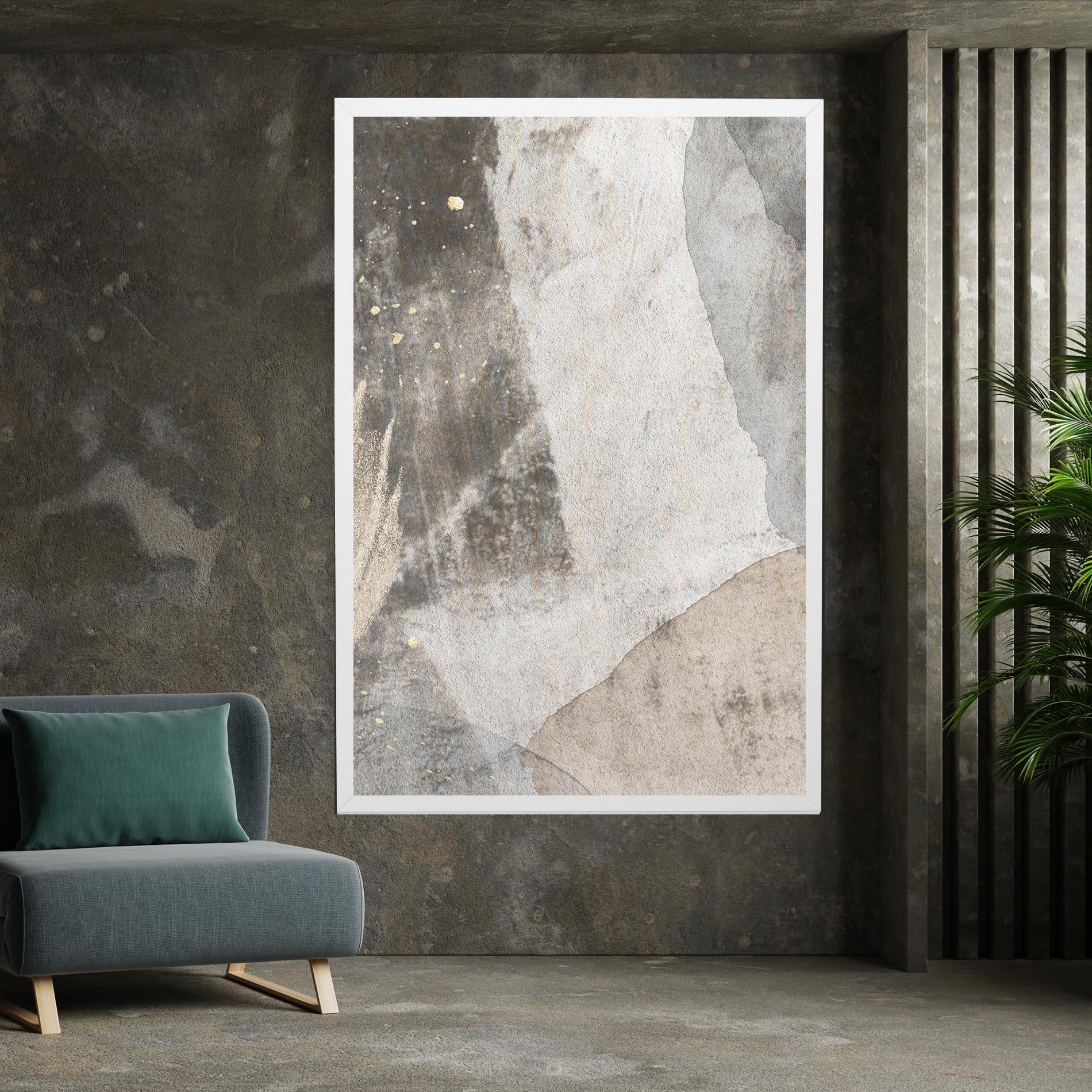 Tablou Canvas Light Cream Marble mockup 7