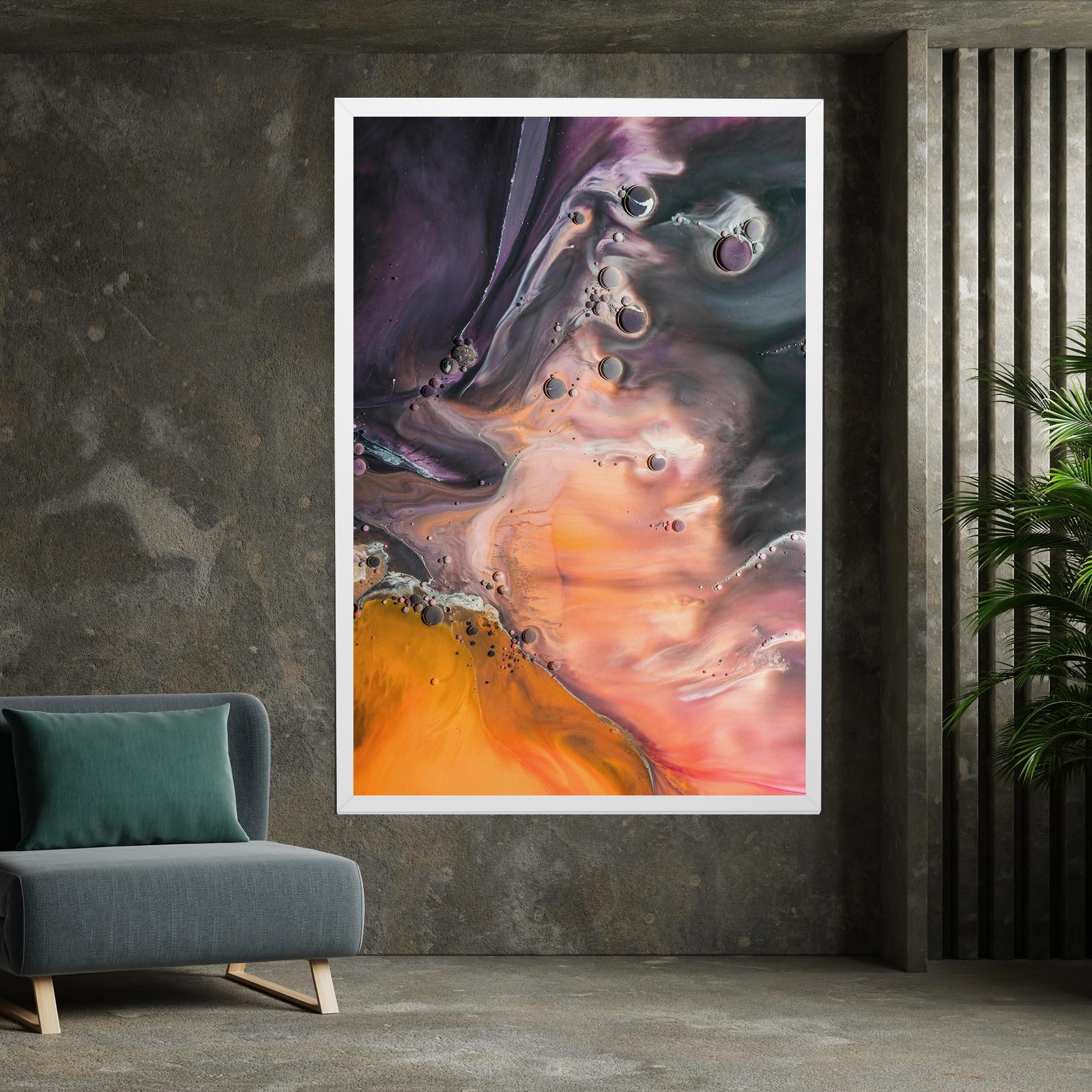 Tablou Canvas Orange Shades mockup 7