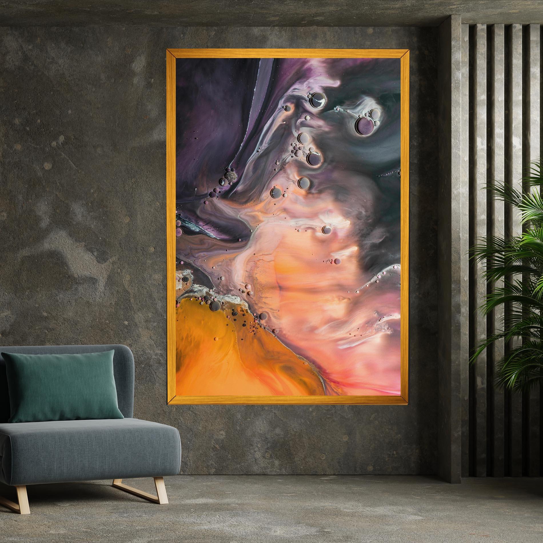 Tablou Canvas Orange Shades mockup 7