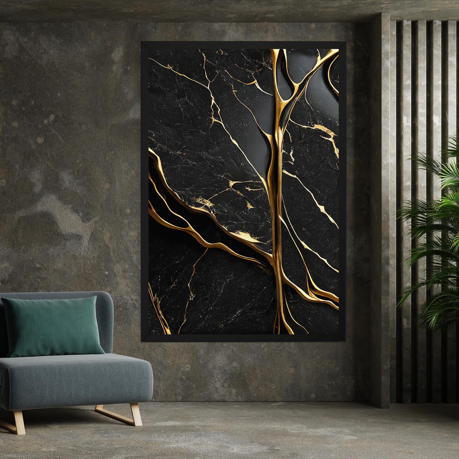 Black Square Marble mockup 7