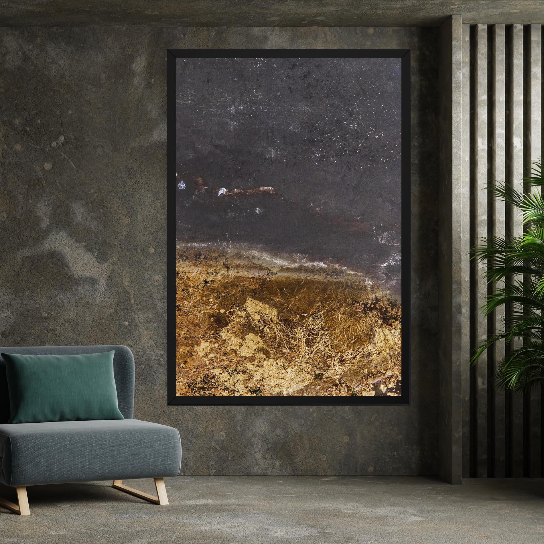 Tablou Canvas Gold Dark Grey mockup 7