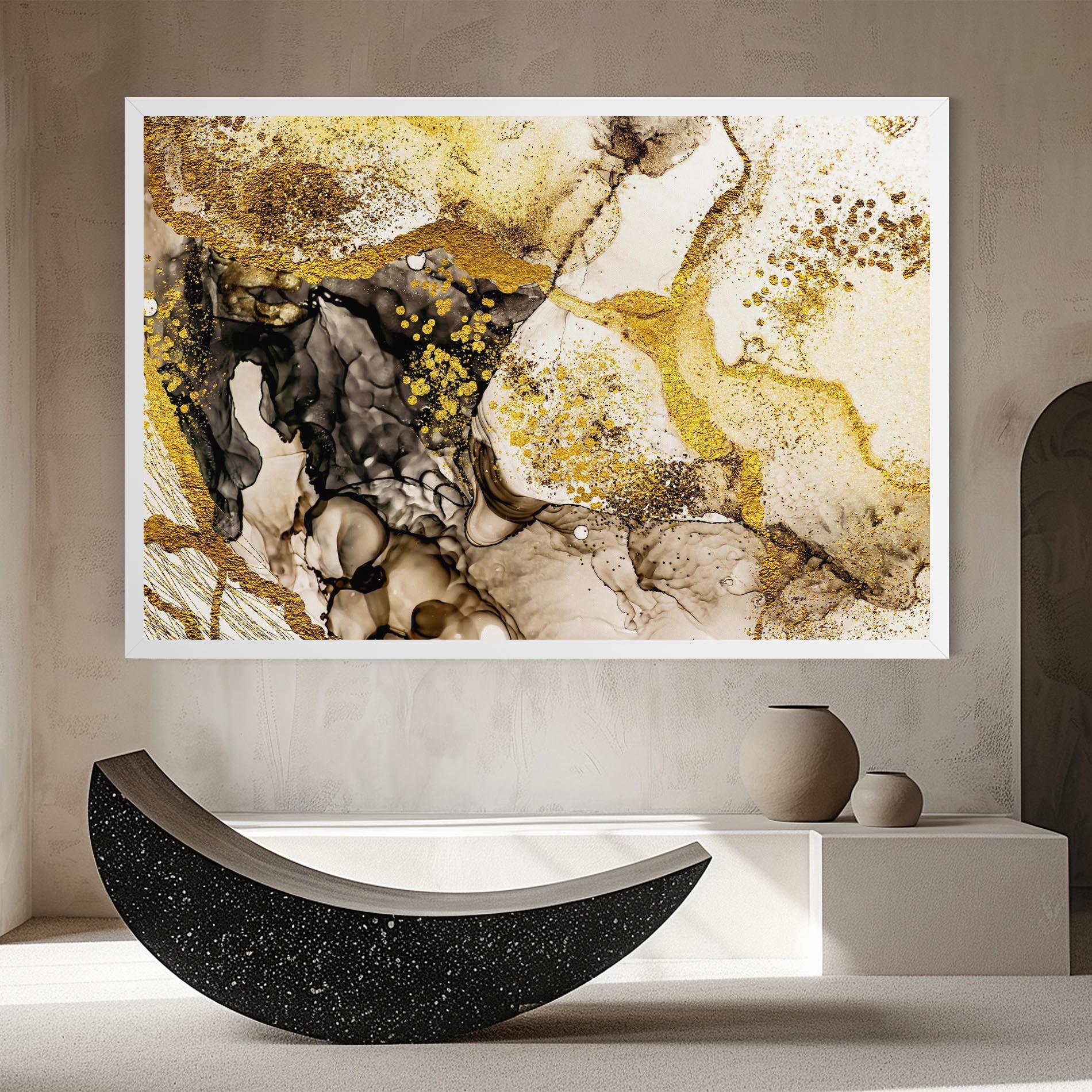 Tablou Canvas Golden Sand mockup 8