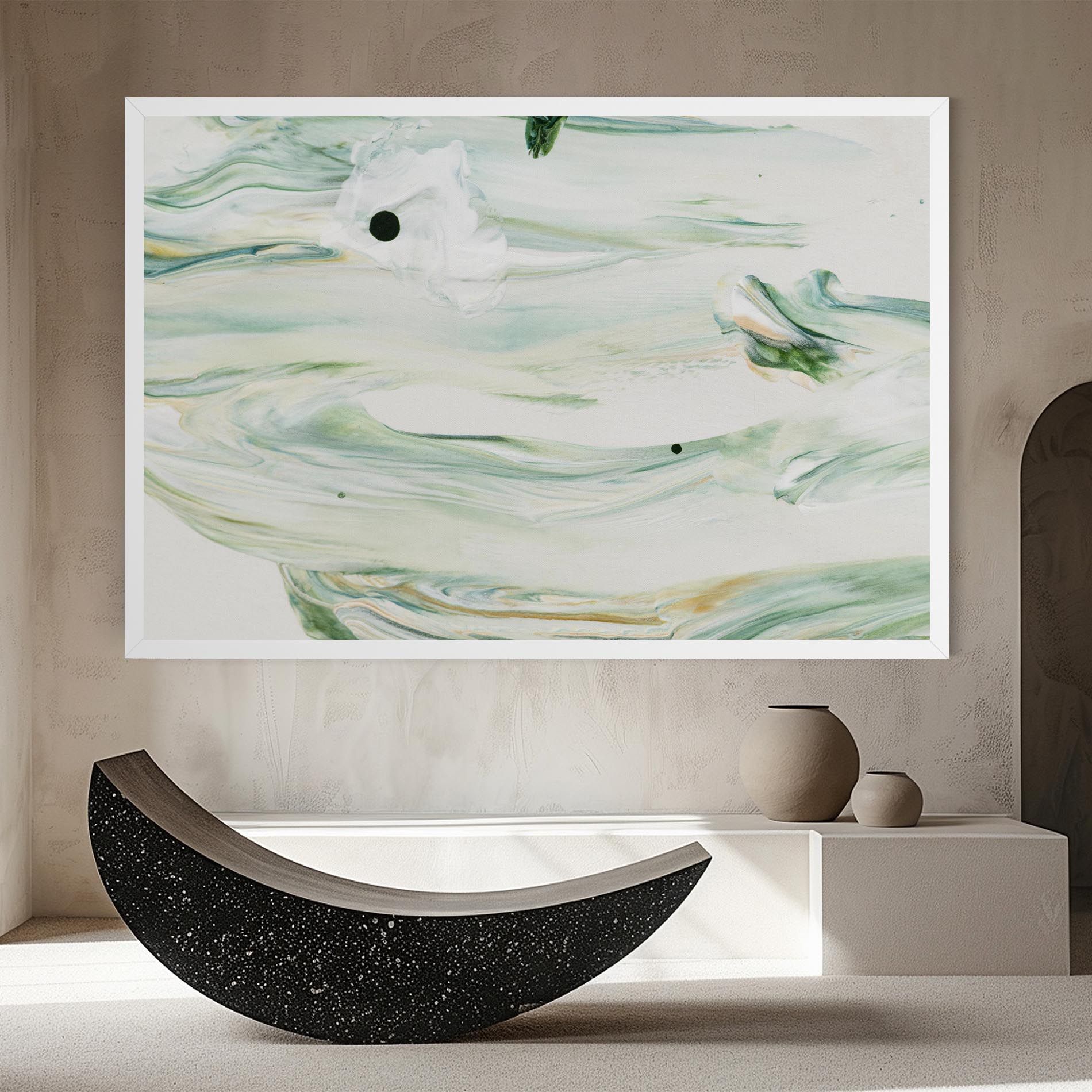 Light Green Painting mockup 8