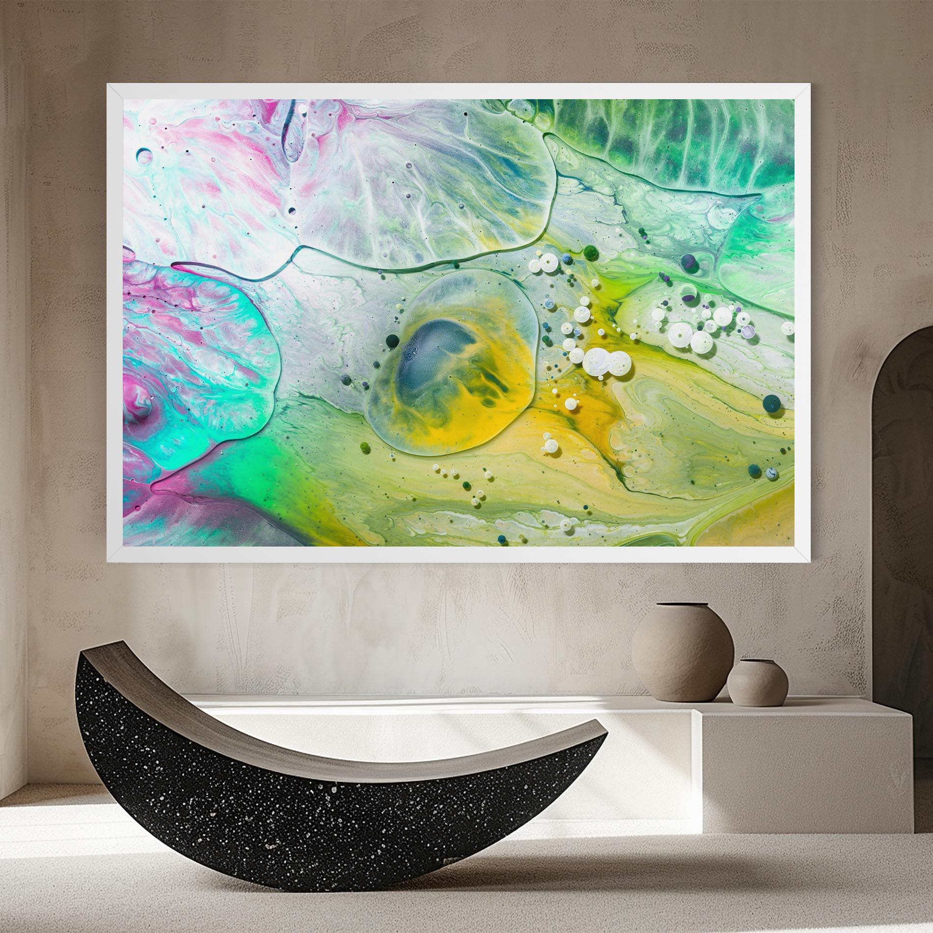 Tablou Canvas Mix Color Ink mockup 8