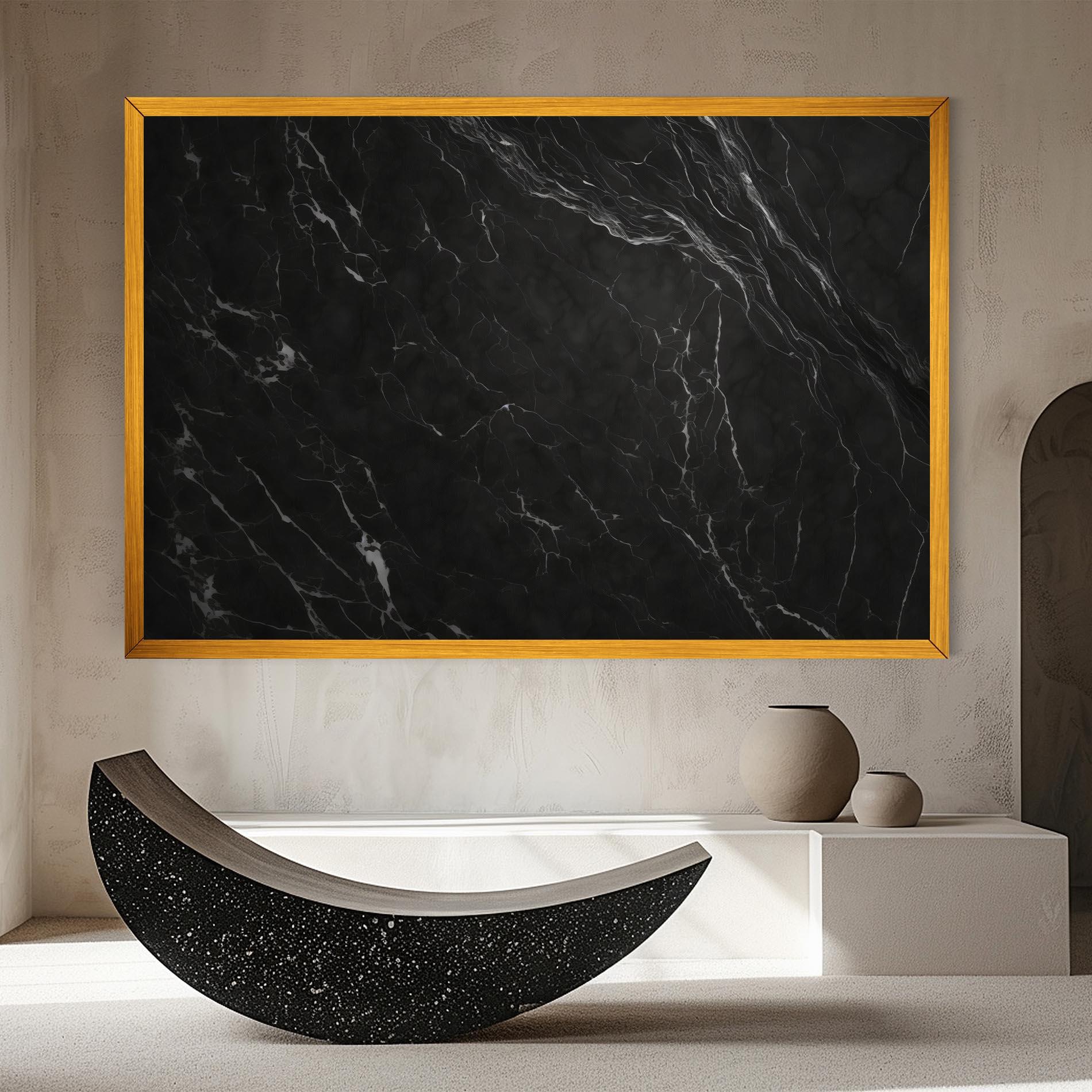 Tablou Canvas Black Marble mockup 8