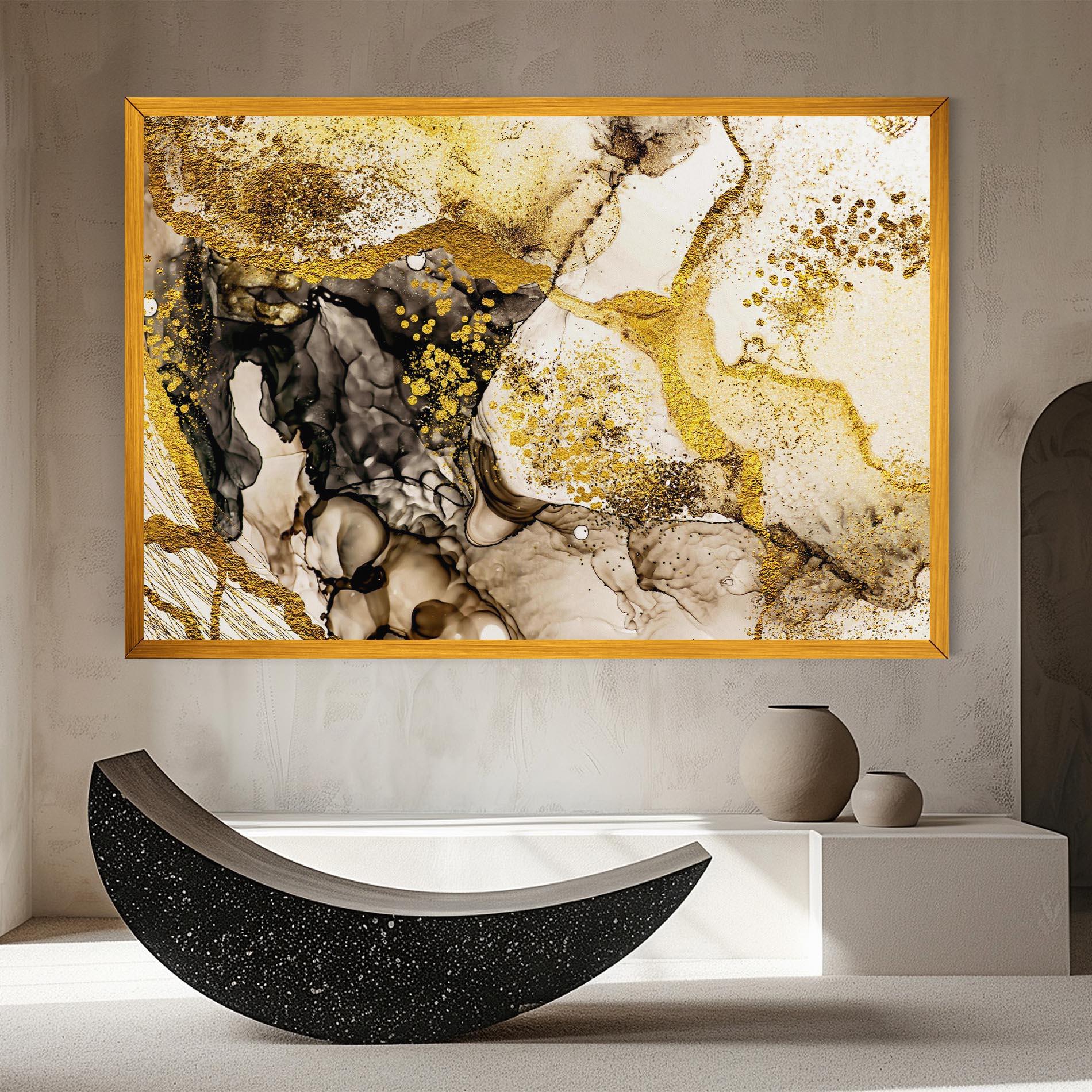 Tablou Canvas Golden Sand mockup 8