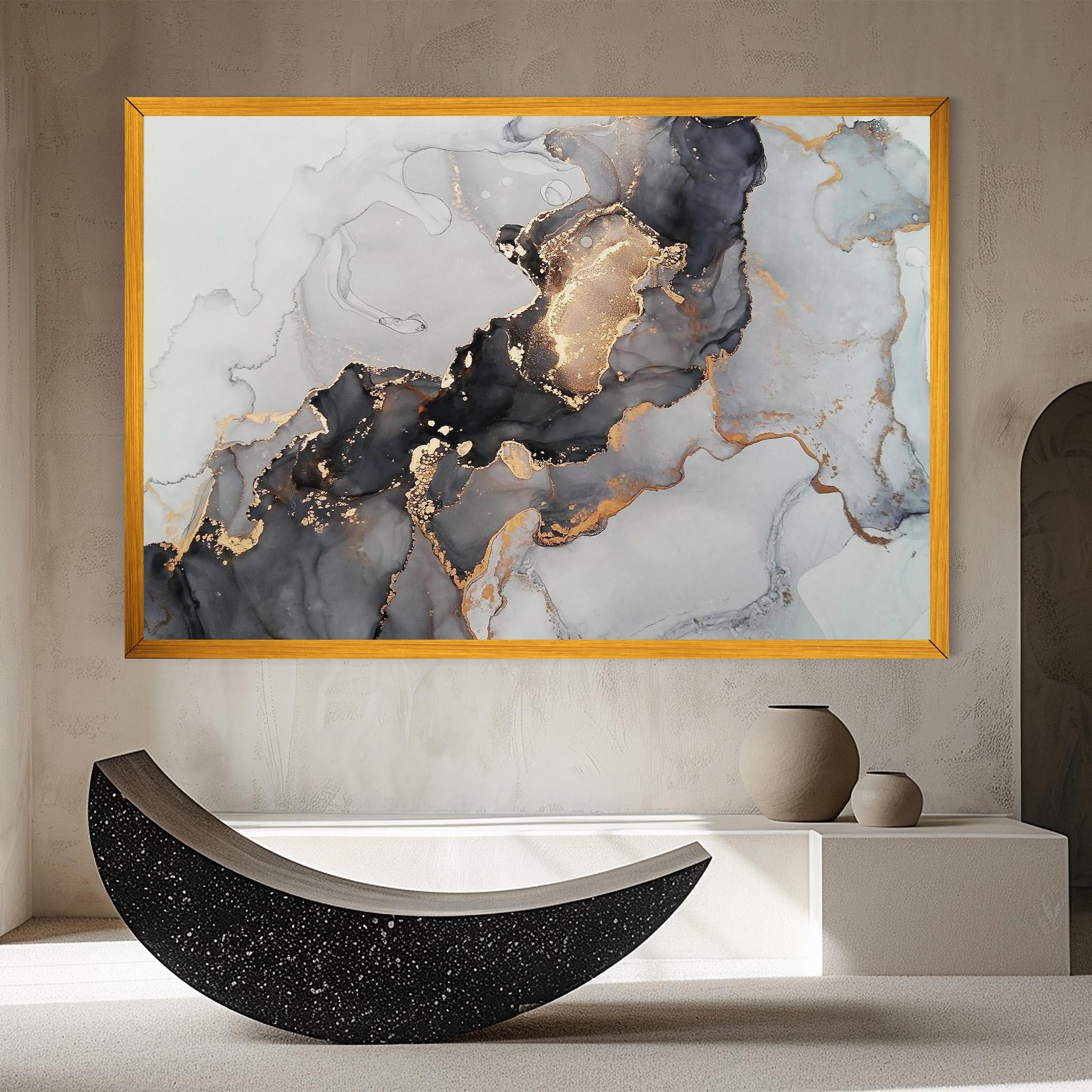 Tablou Canvas Marble Shades mockup 8