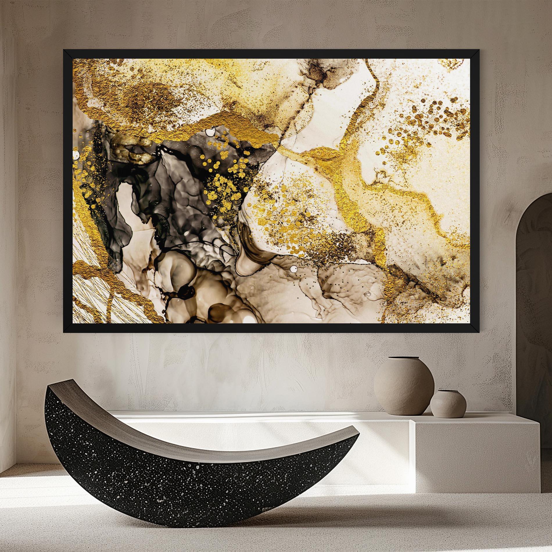 Tablou Canvas Golden Sand mockup 8