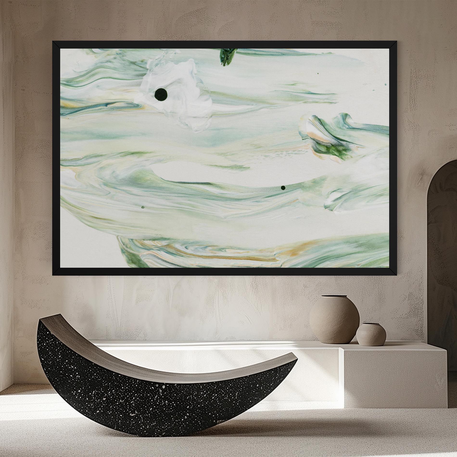 Light Green Painting mockup 8