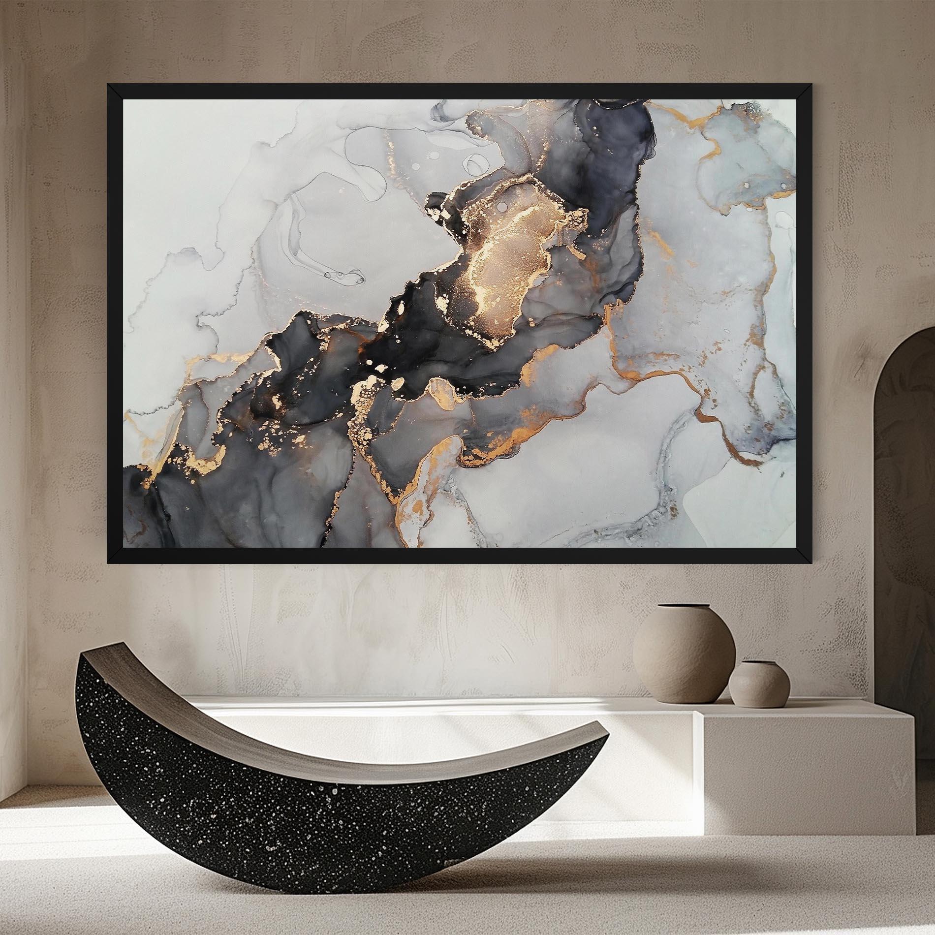 Tablou Canvas Marble Shades mockup 8