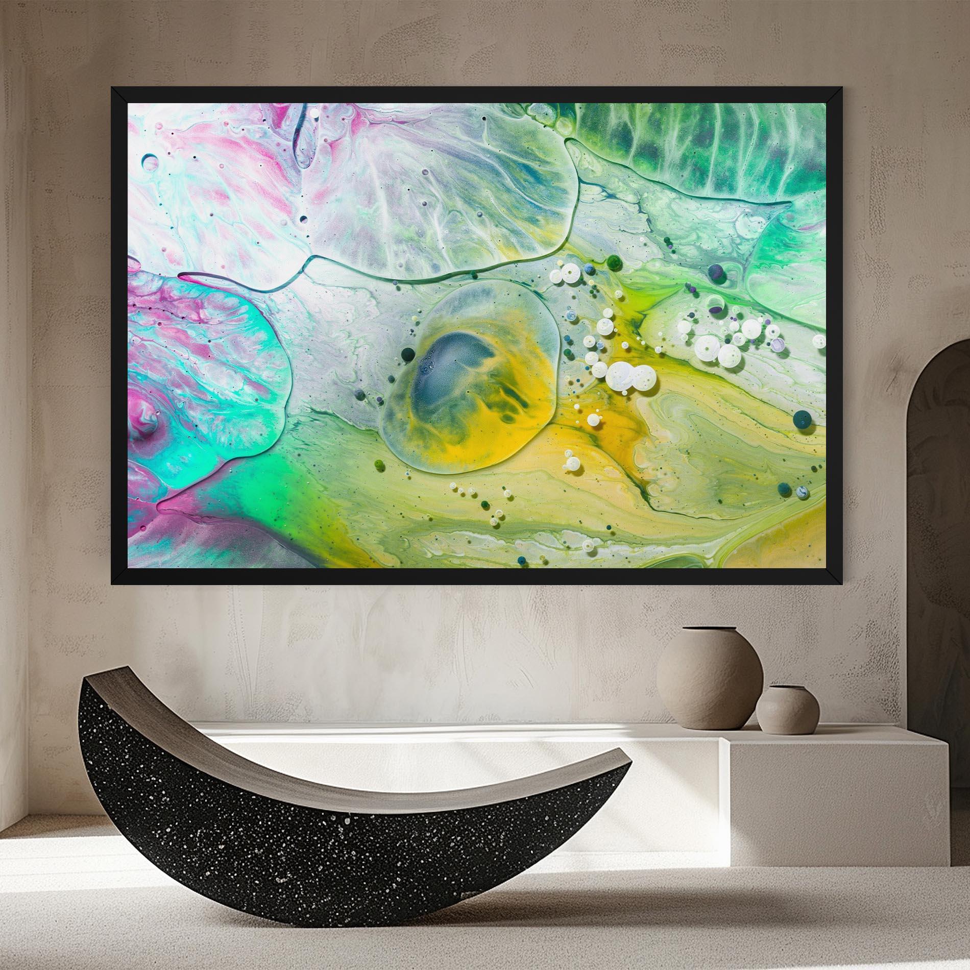 Tablou Canvas Mix Color Ink mockup 8