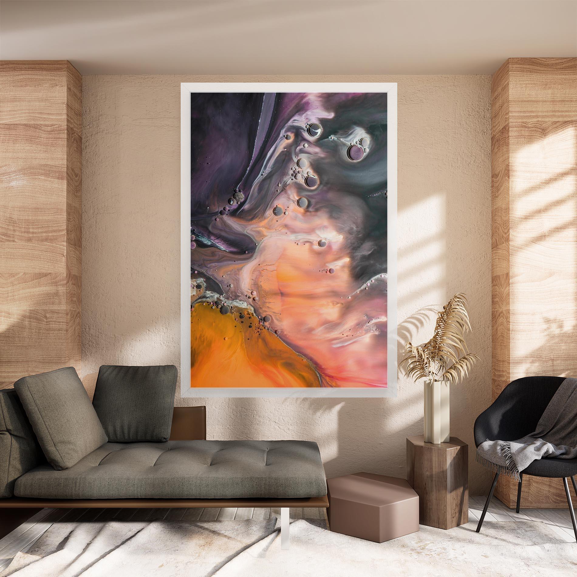 Tablou Canvas Orange Shades mockup 8