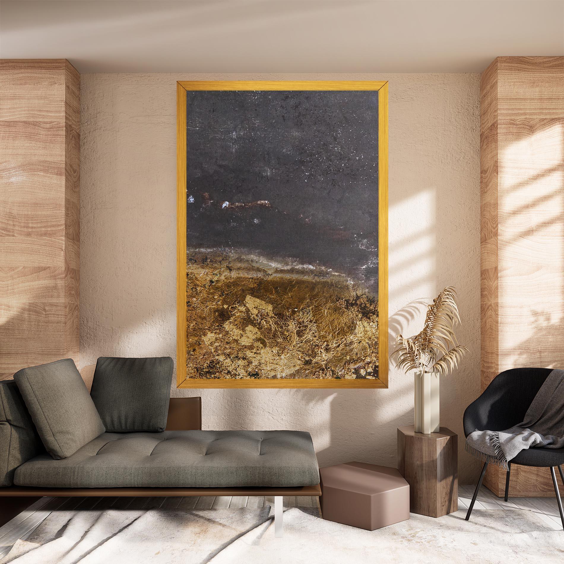 Tablou Canvas Gold Dark Grey mockup 8