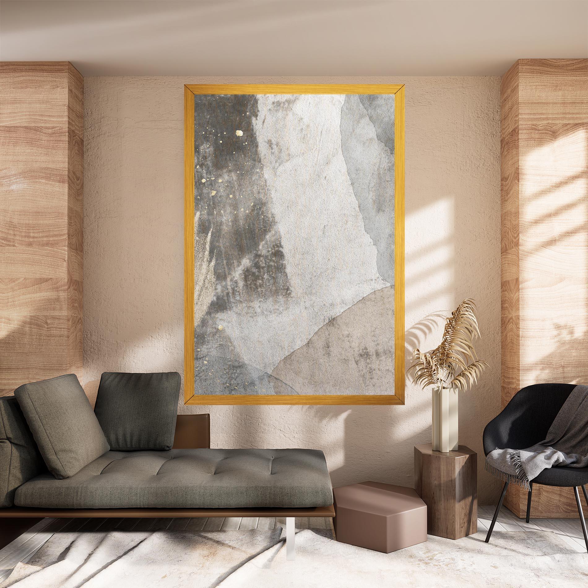 Tablou Canvas Light Cream Marble mockup 8