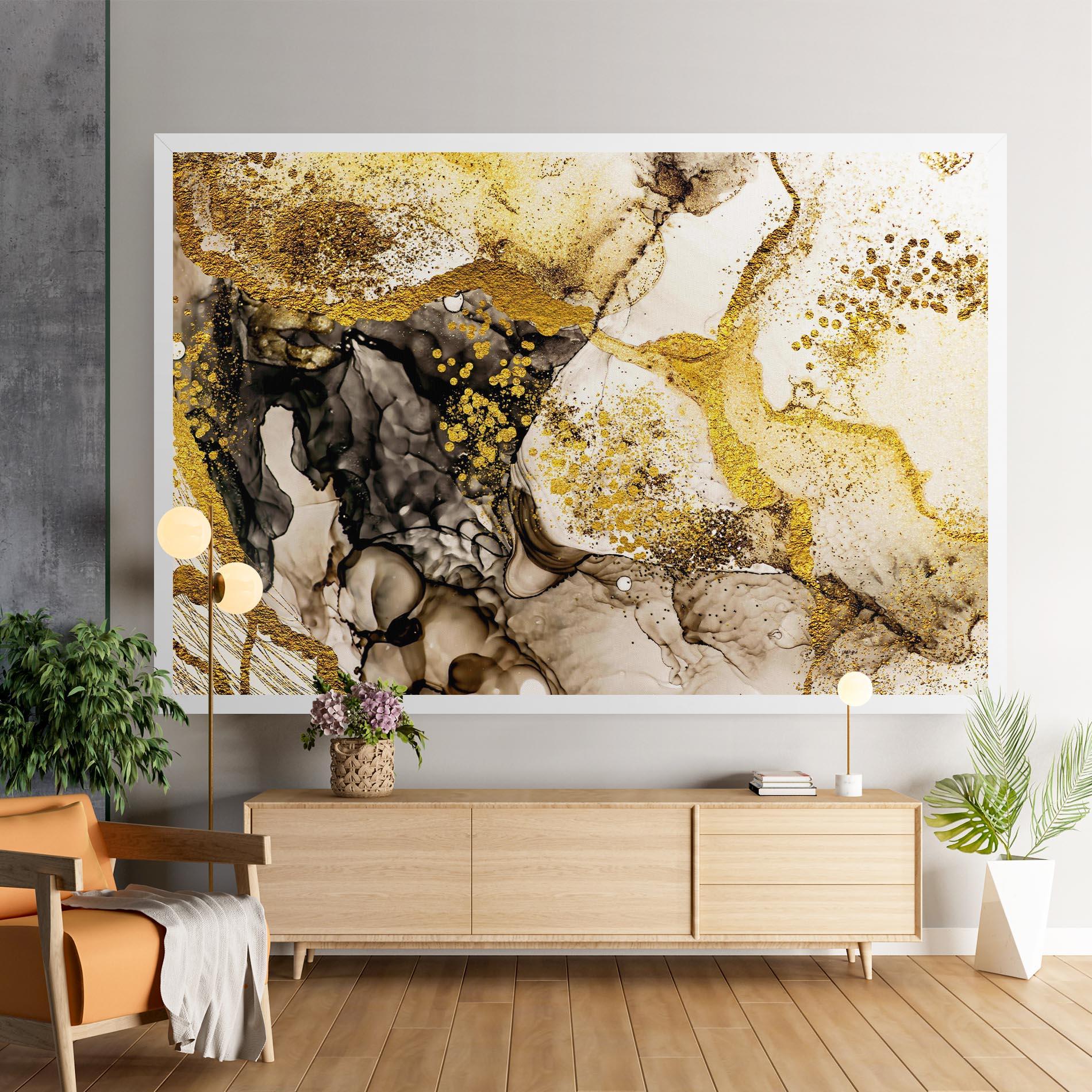 Tablou Canvas Golden Sand mockup 9