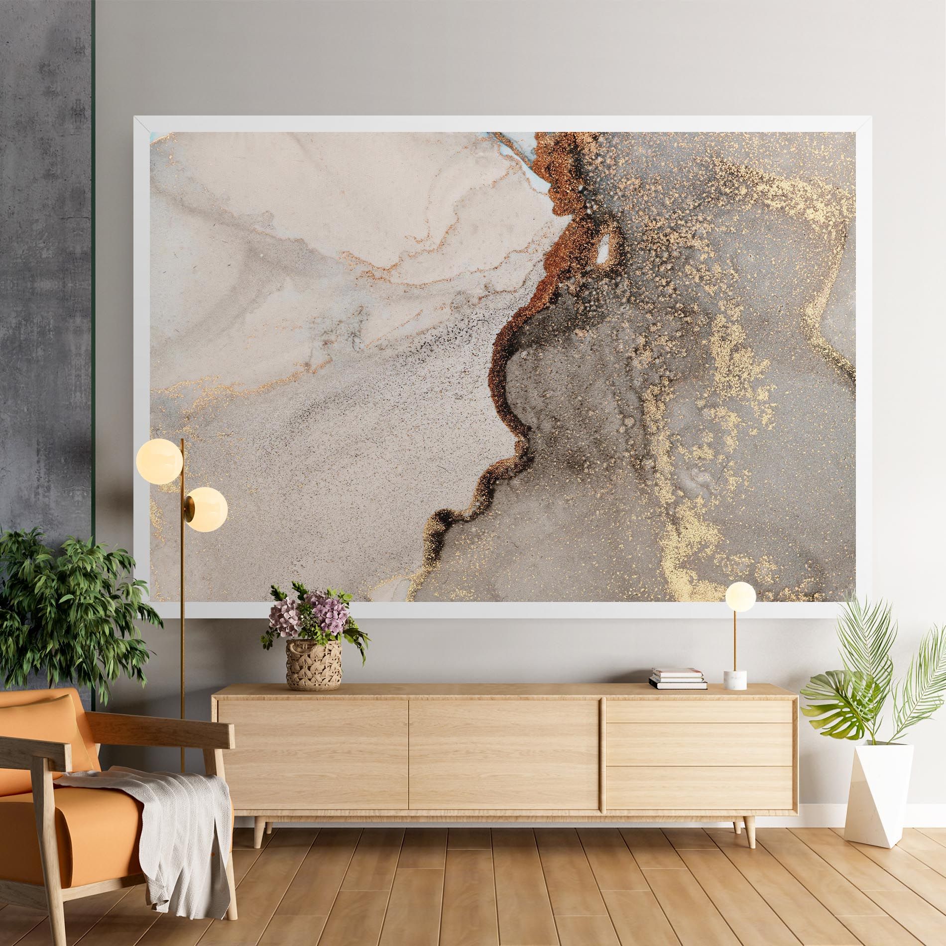 Grey Gold Marble Gigapixel Art Scale 0_50x mockup 9