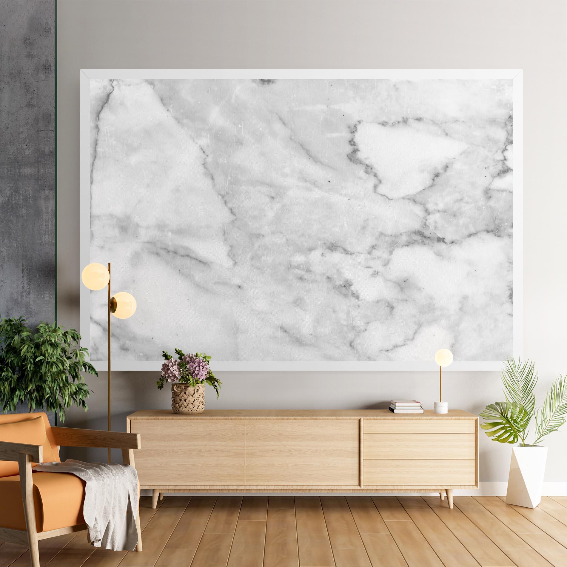 Tablou Canvas Marble Light Grey mockup 9