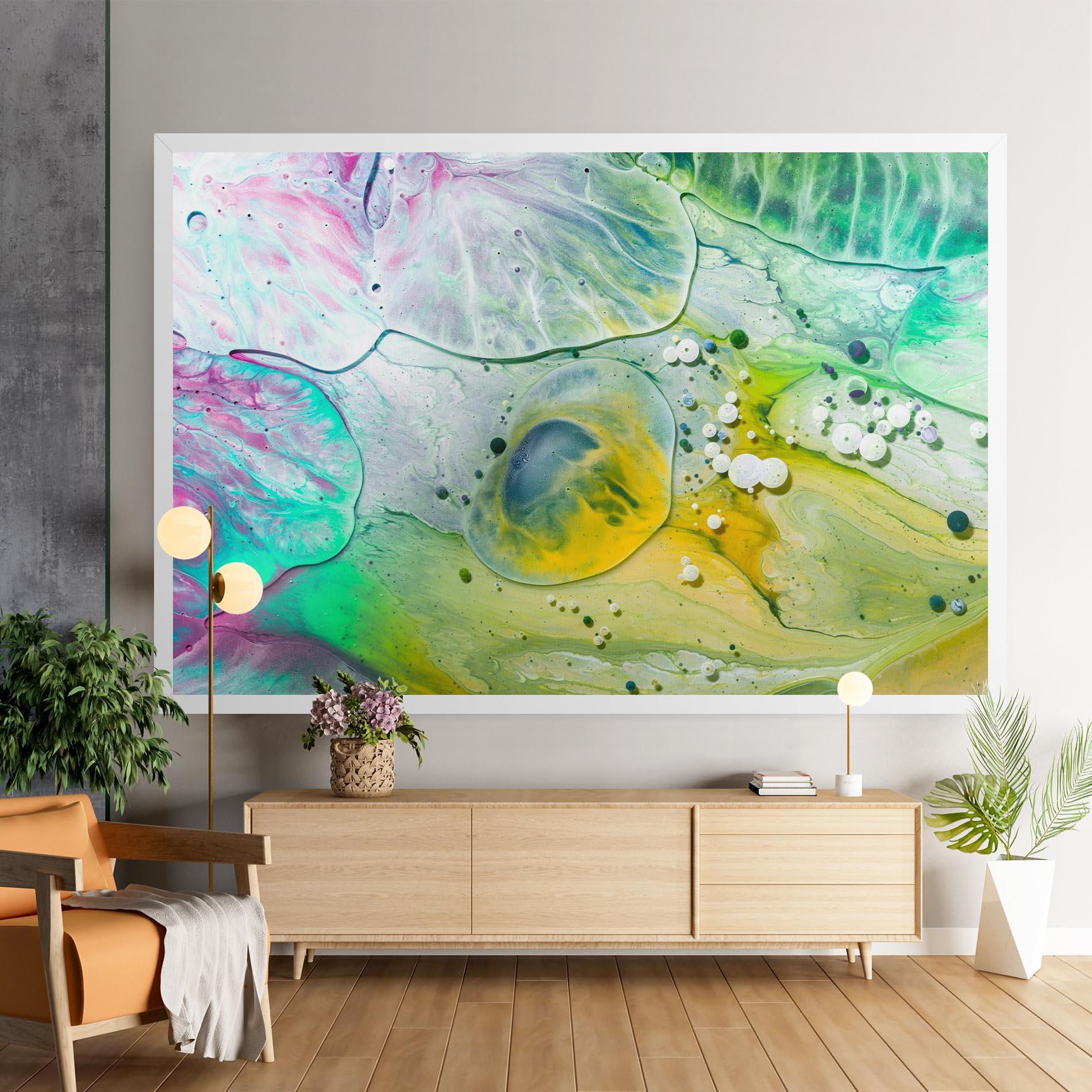 Tablou Canvas Mix Color Ink mockup 9