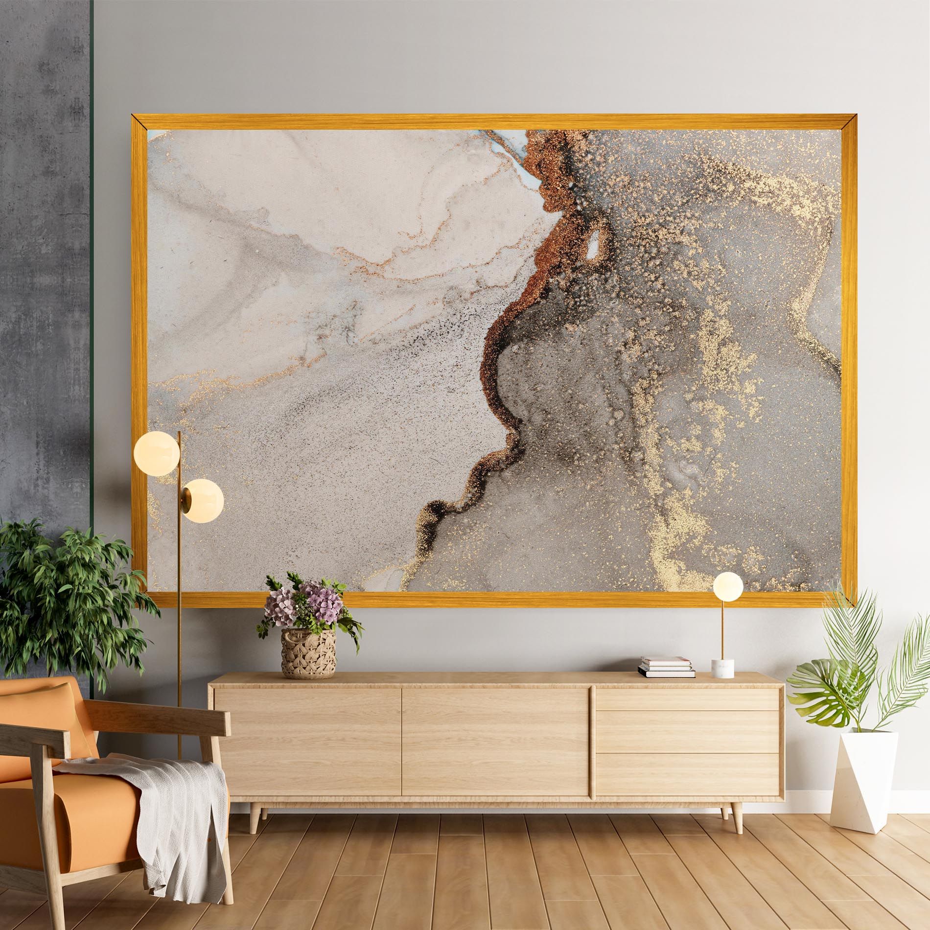 Grey Gold Marble Gigapixel Art Scale 0_50x mockup 9