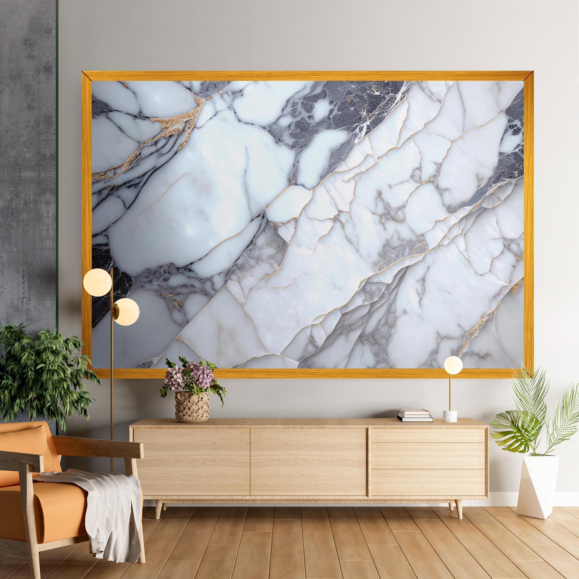 Tablou Canvas Marble Glass mockup 9