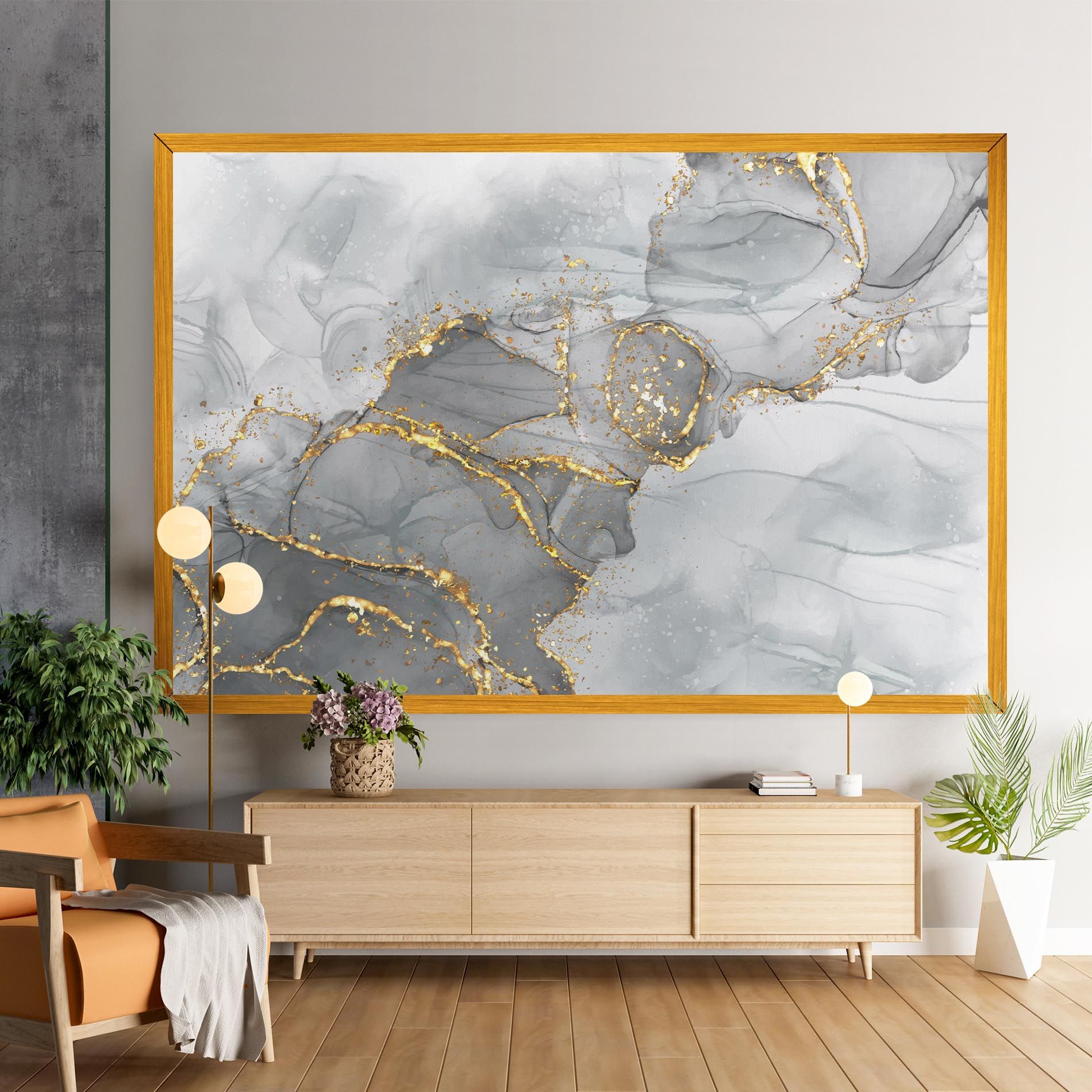 White Ink Marble mockup 9