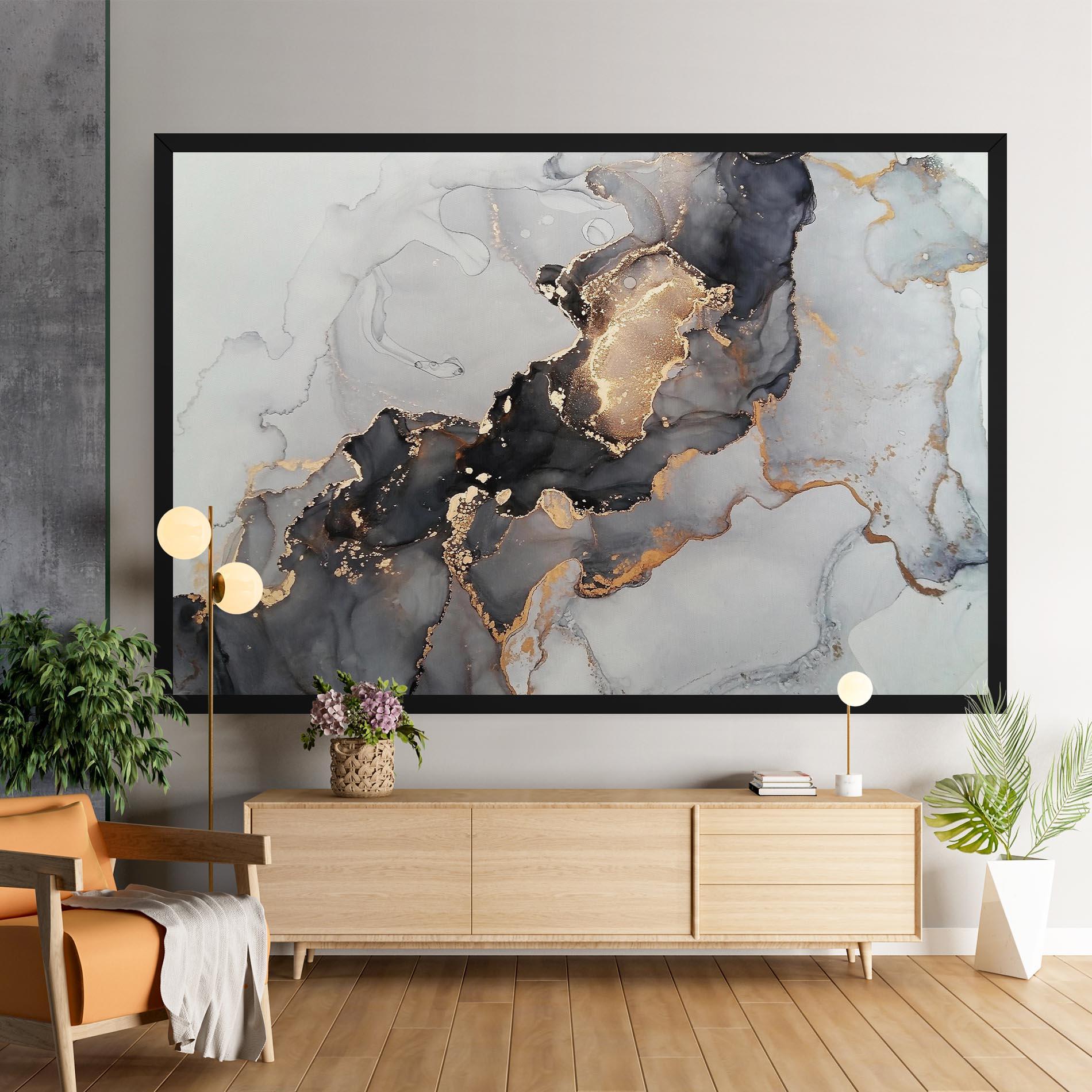 Tablou Canvas Marble Shades mockup 9
