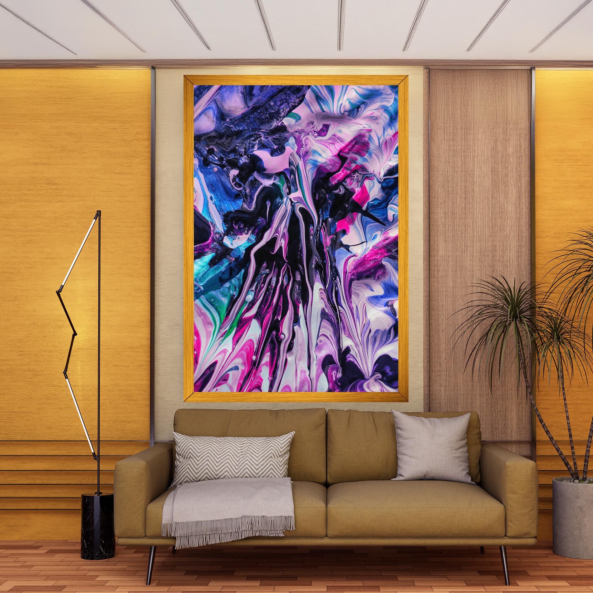 Abstract Rose Colours mockup 9
