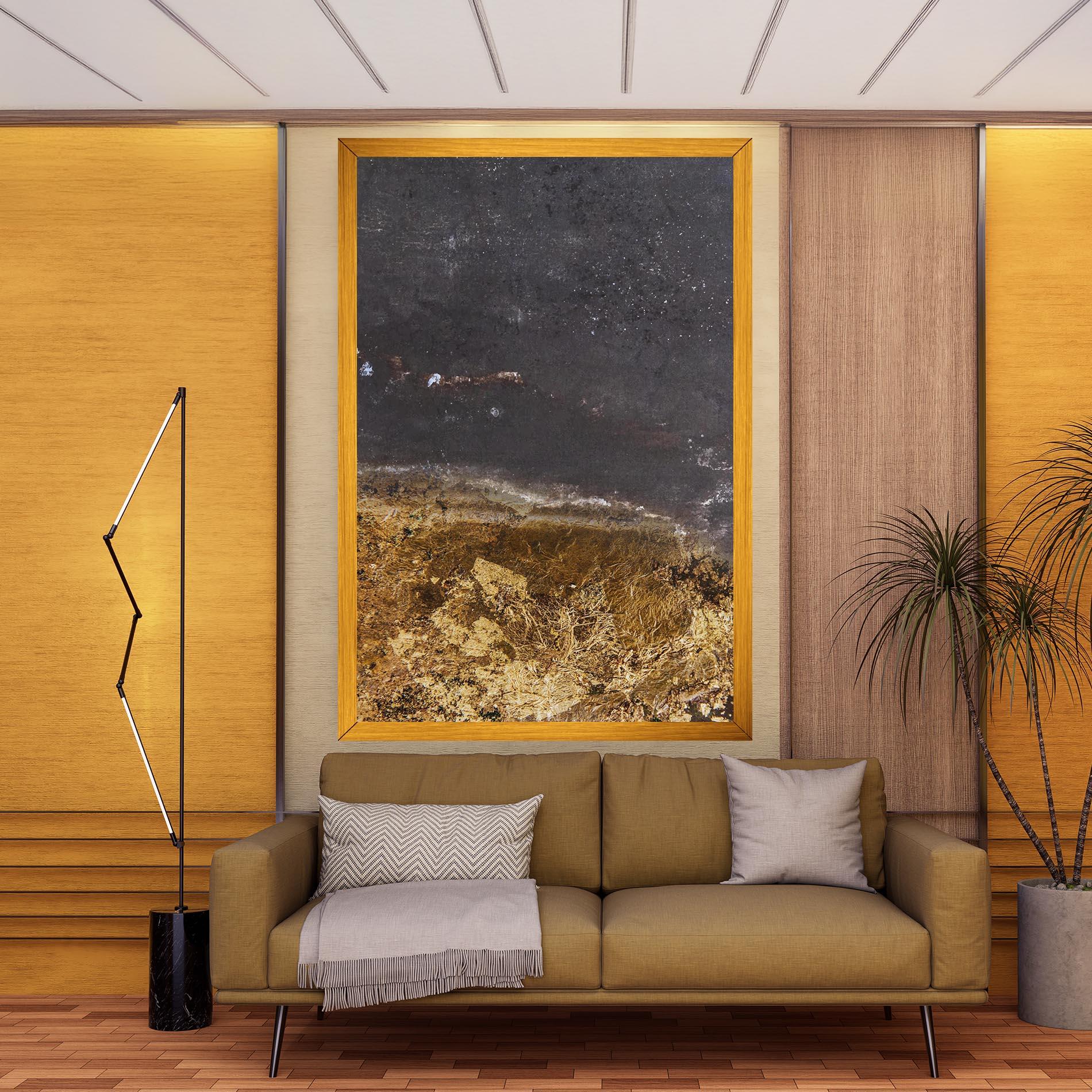 Tablou Canvas Gold Dark Grey mockup 9