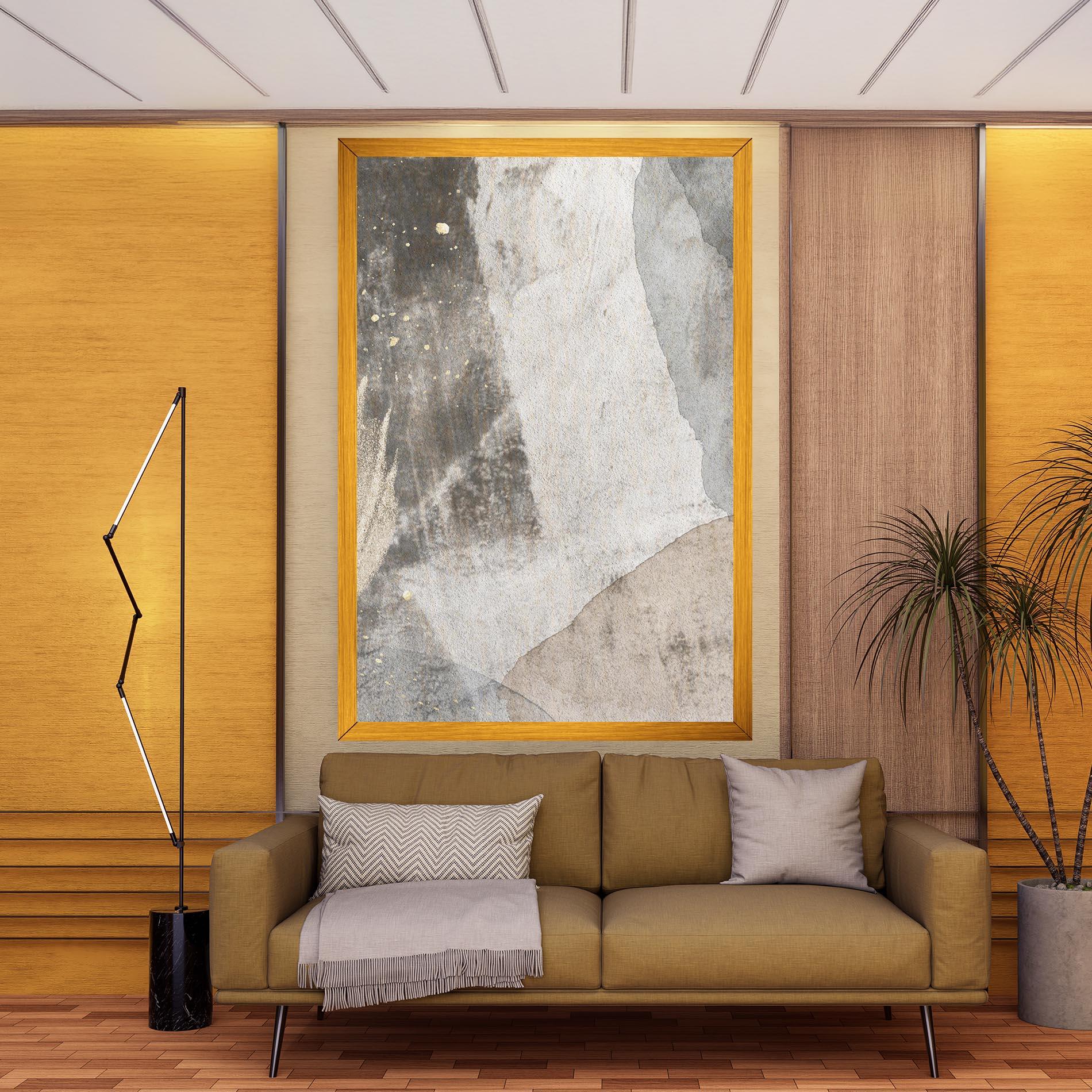 Tablou Canvas Light Cream Marble mockup 9