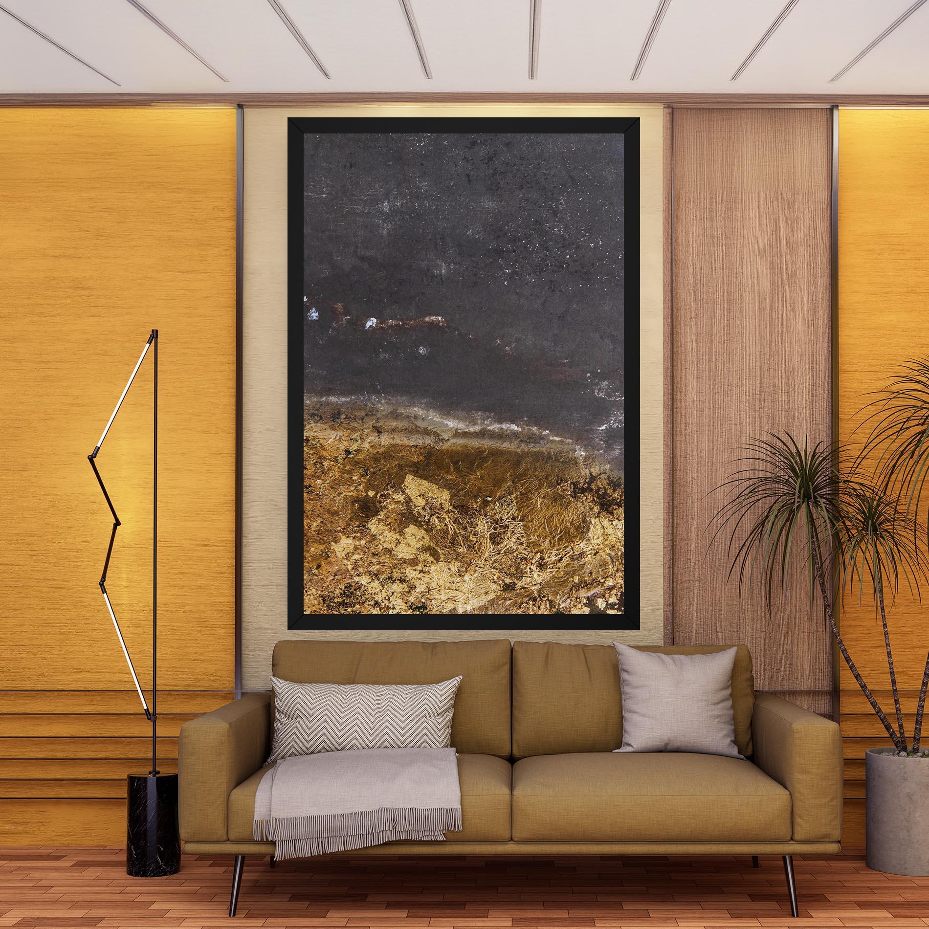 Tablou Canvas Gold Dark Grey mockup 9