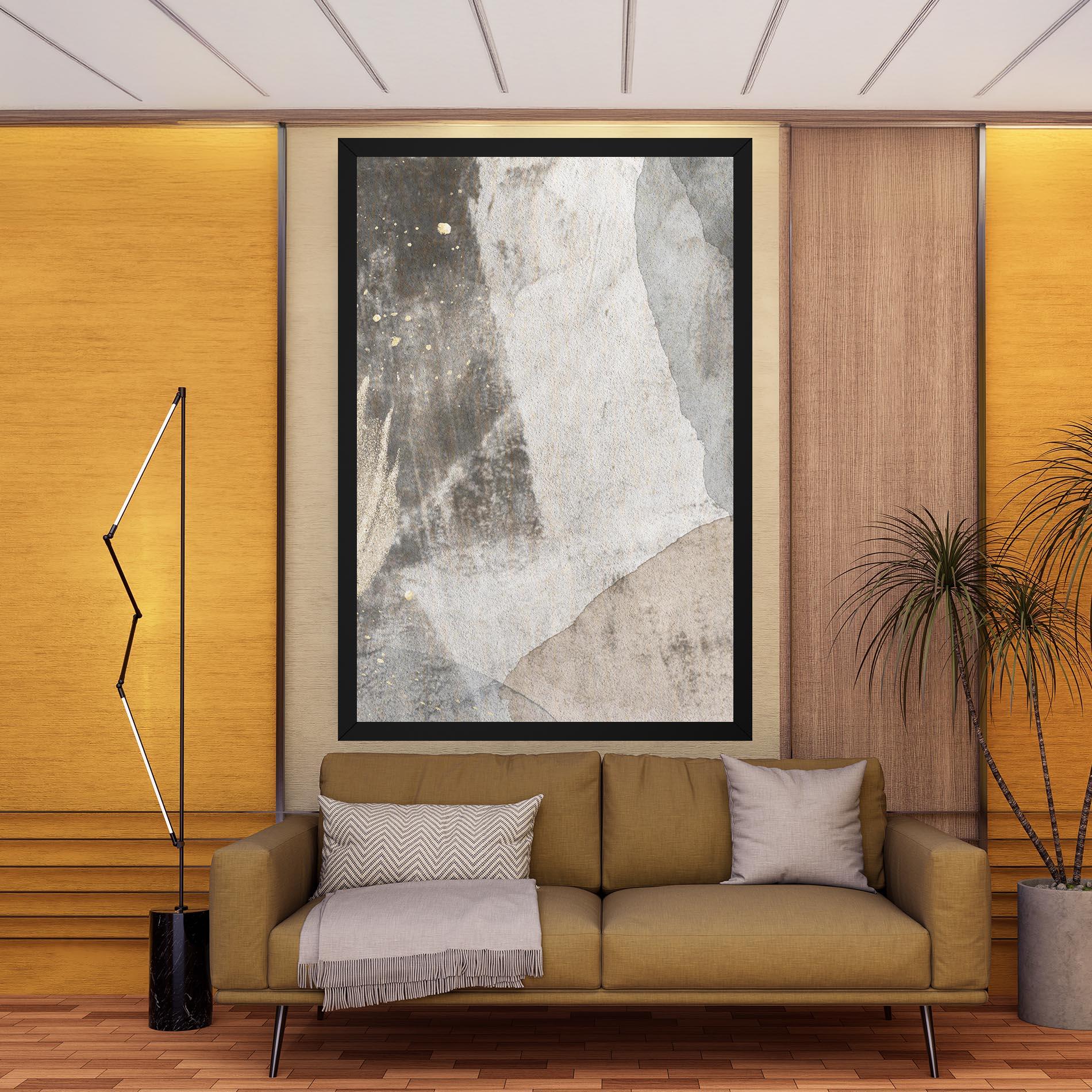 Tablou Canvas Light Cream Marble mockup 9