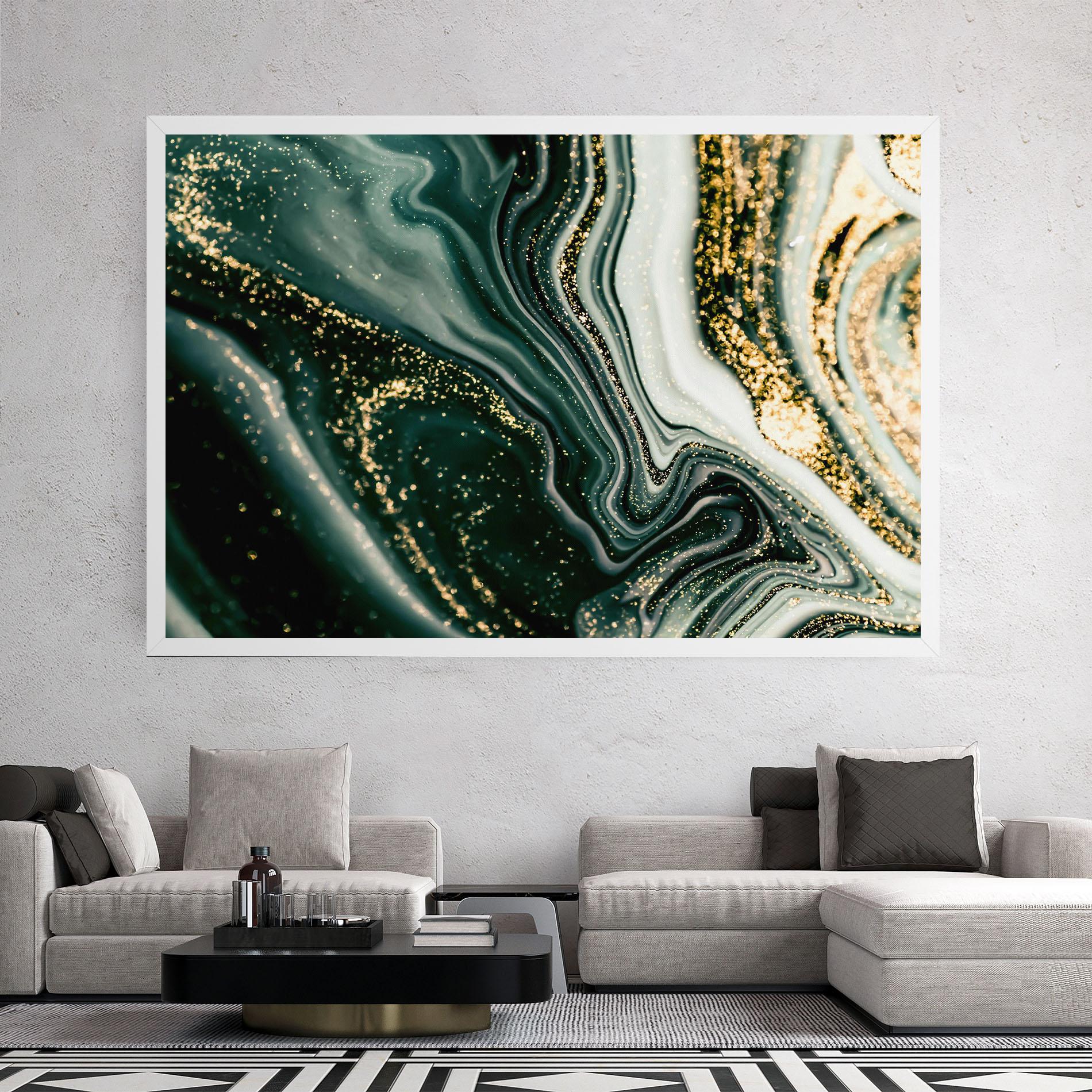 Tablou Canvas Abstract Shades mockup 2