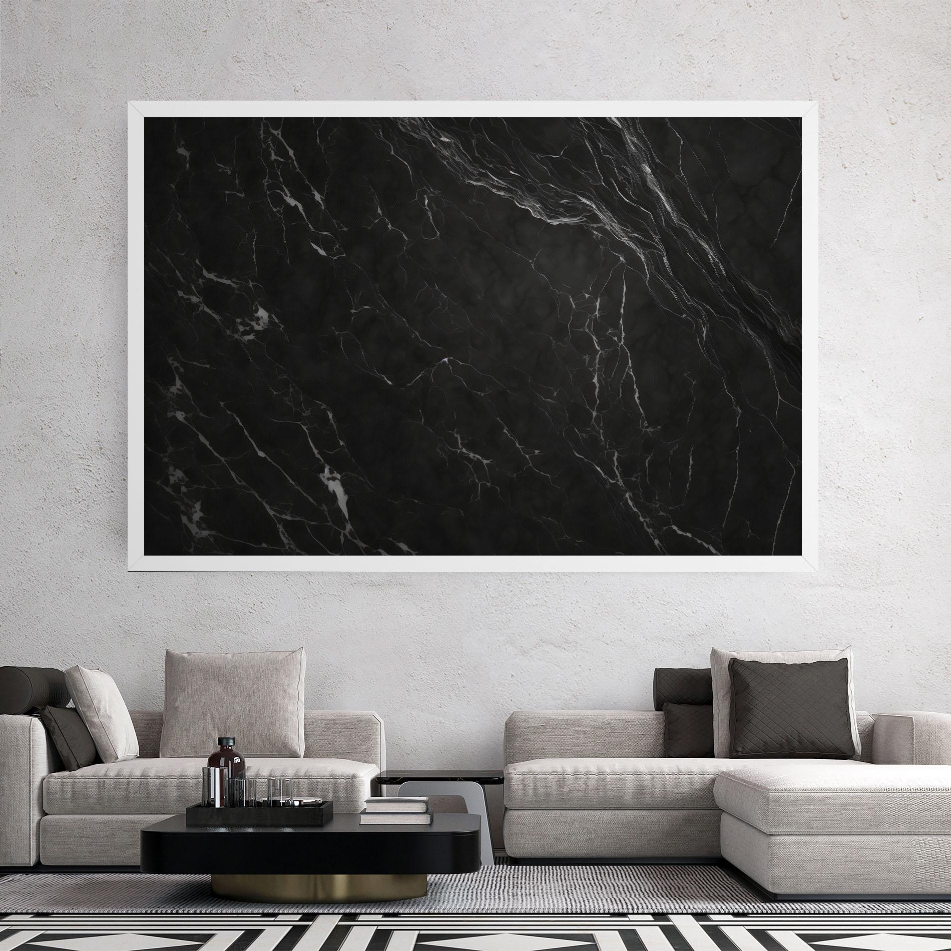Tablou Canvas Black Marble mockup 2
