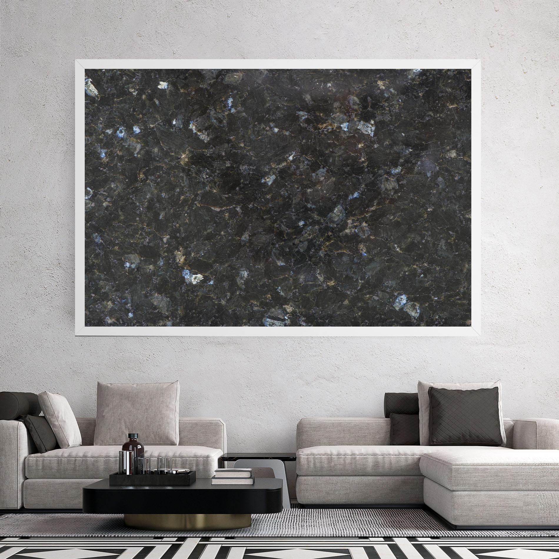 Tablou Canvas Dark Grey Marble mockup 2